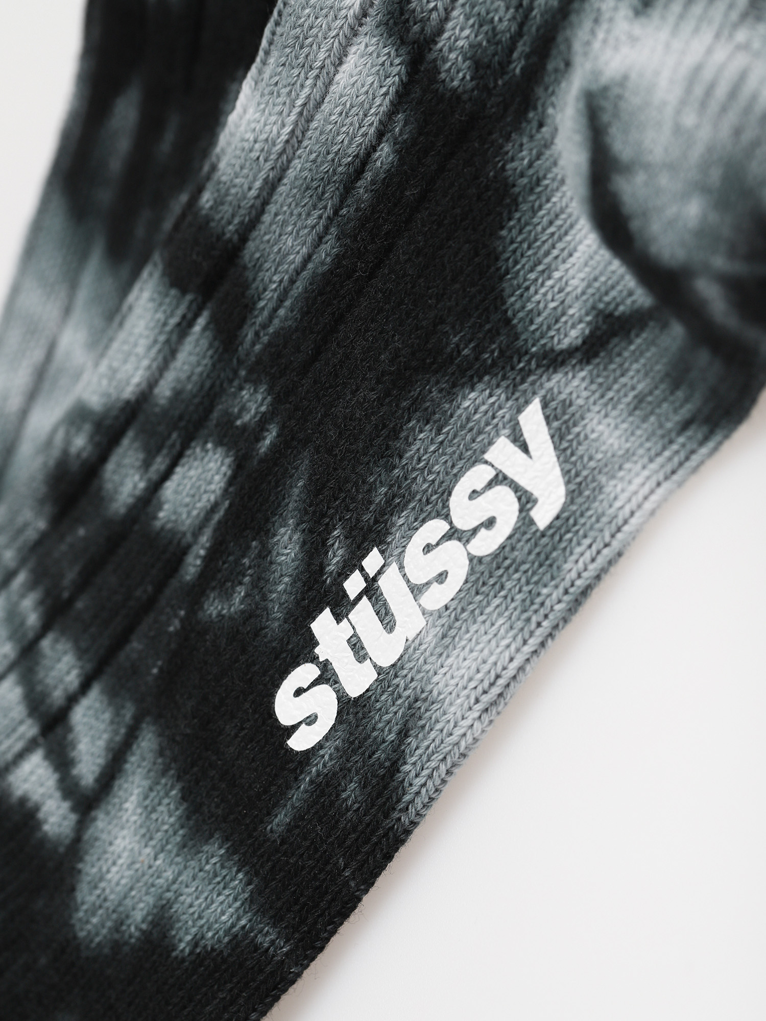 Skarpetki Stussy Dyed Ribbed Crew (grey)