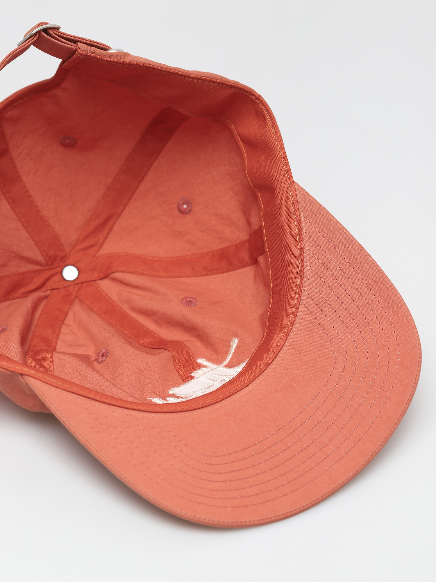Czapka z daszkiem Stussy Bio Washed Big Logo Low Pro (coral)