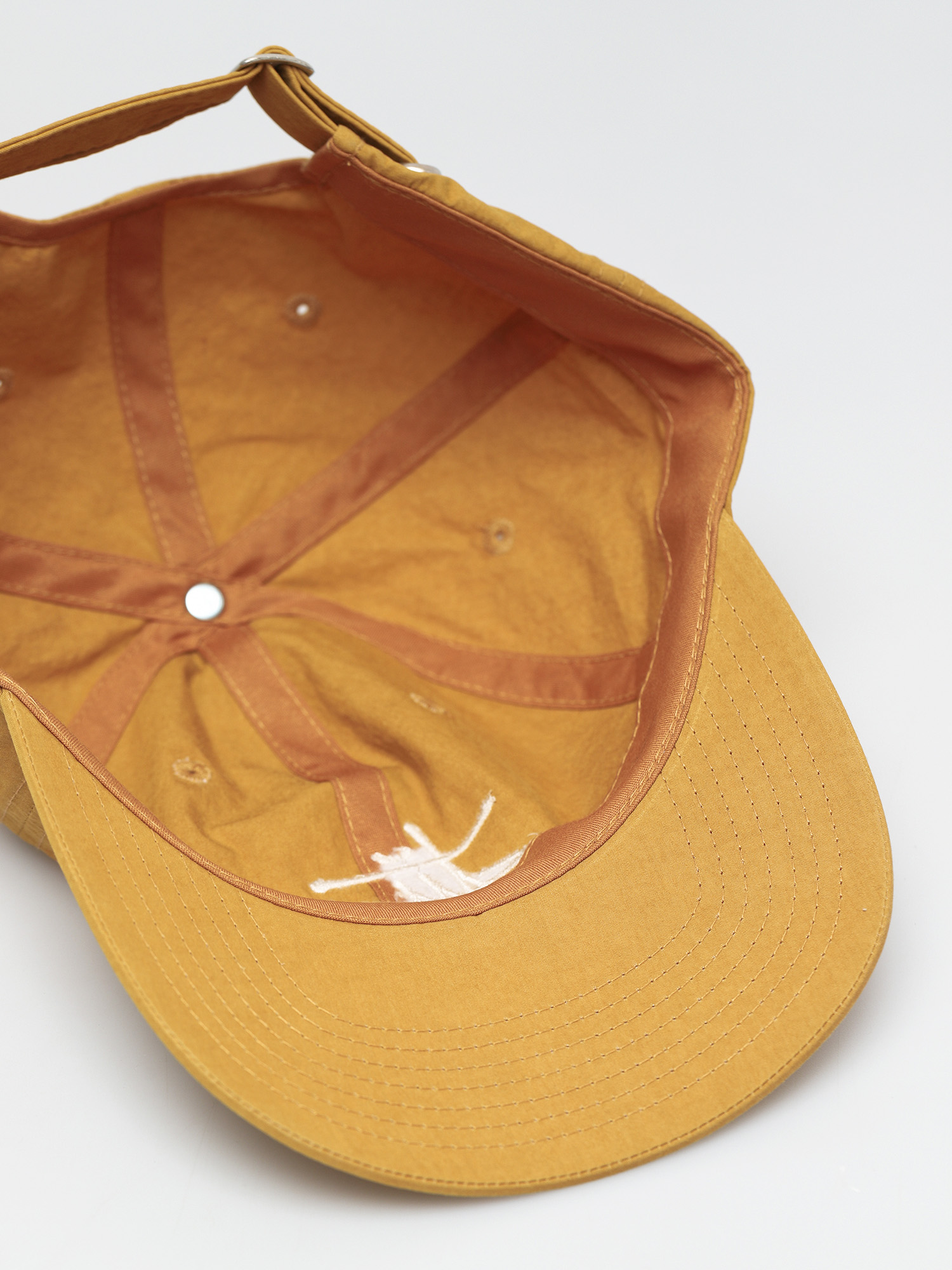 Czapka z daszkiem Stussy Bio Washed Big Logo Low Pro (gold)