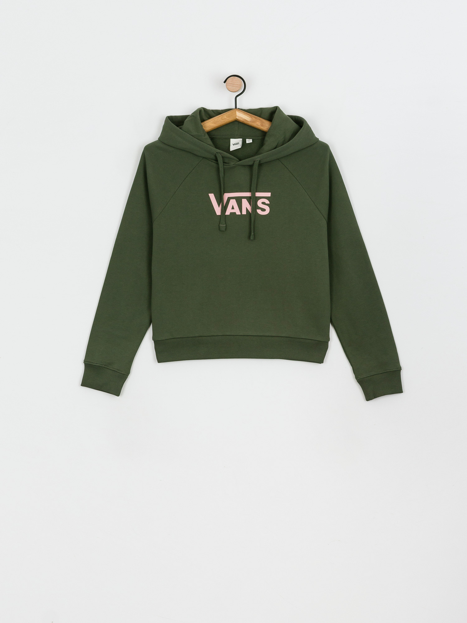Bluza z kapturem Vans Flying V Ft Boxy HD Wmn (thyme)
