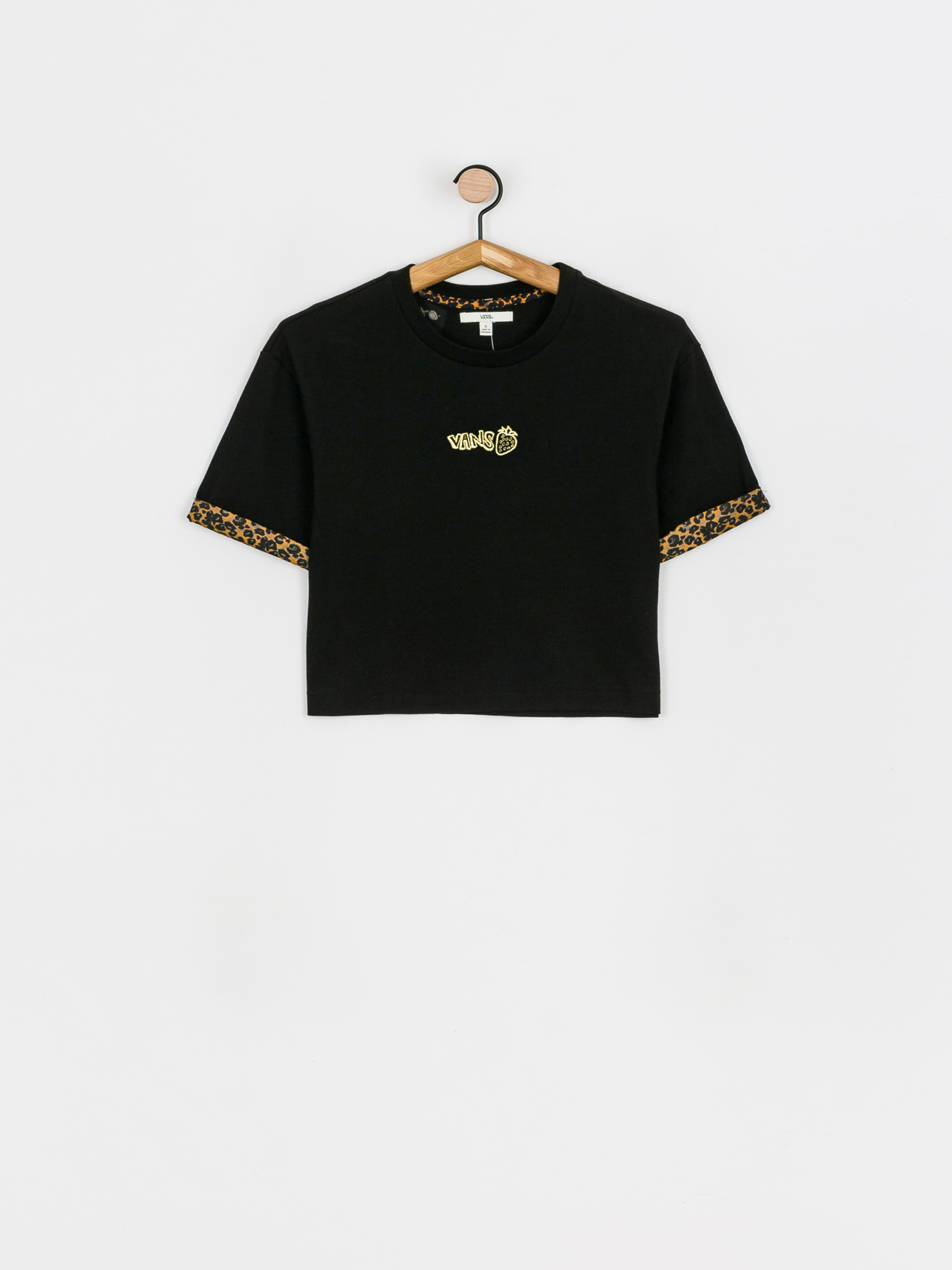 T-shirt Vans Strauberry Boxy Wmn (black)
