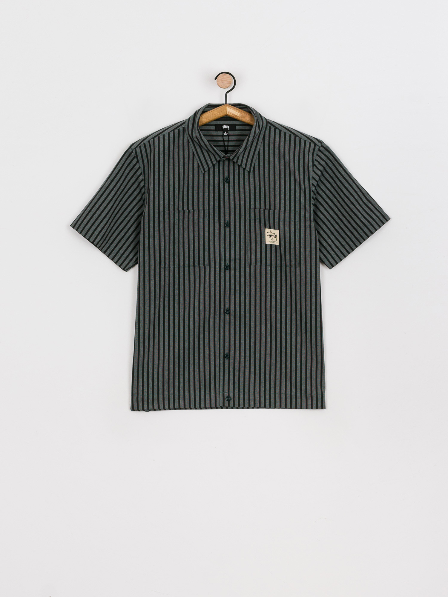 Koszula Stussy Striped Garage (stripe)