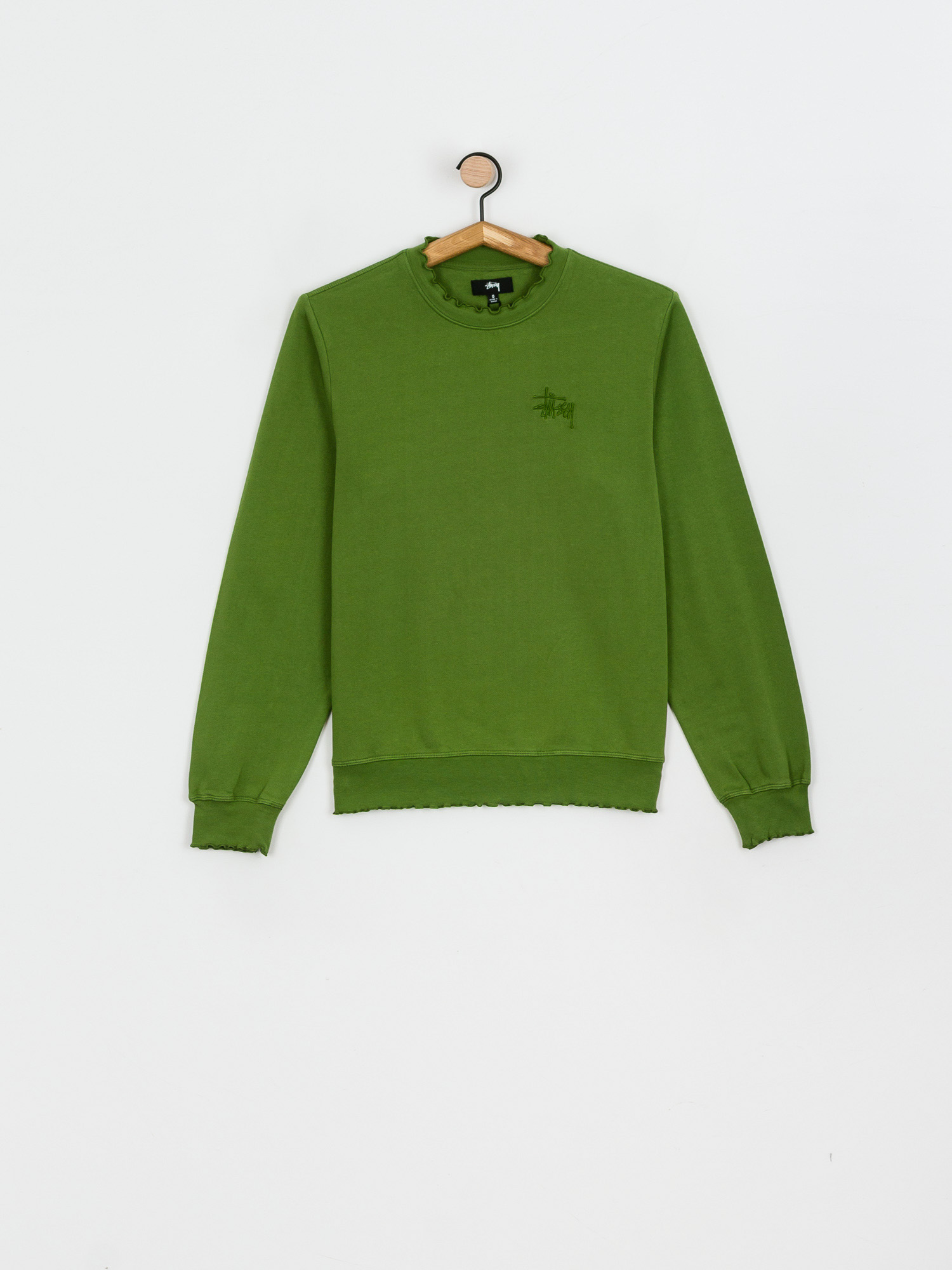 Bluza Stussy Laure Lettuce Edge Wmn (green)