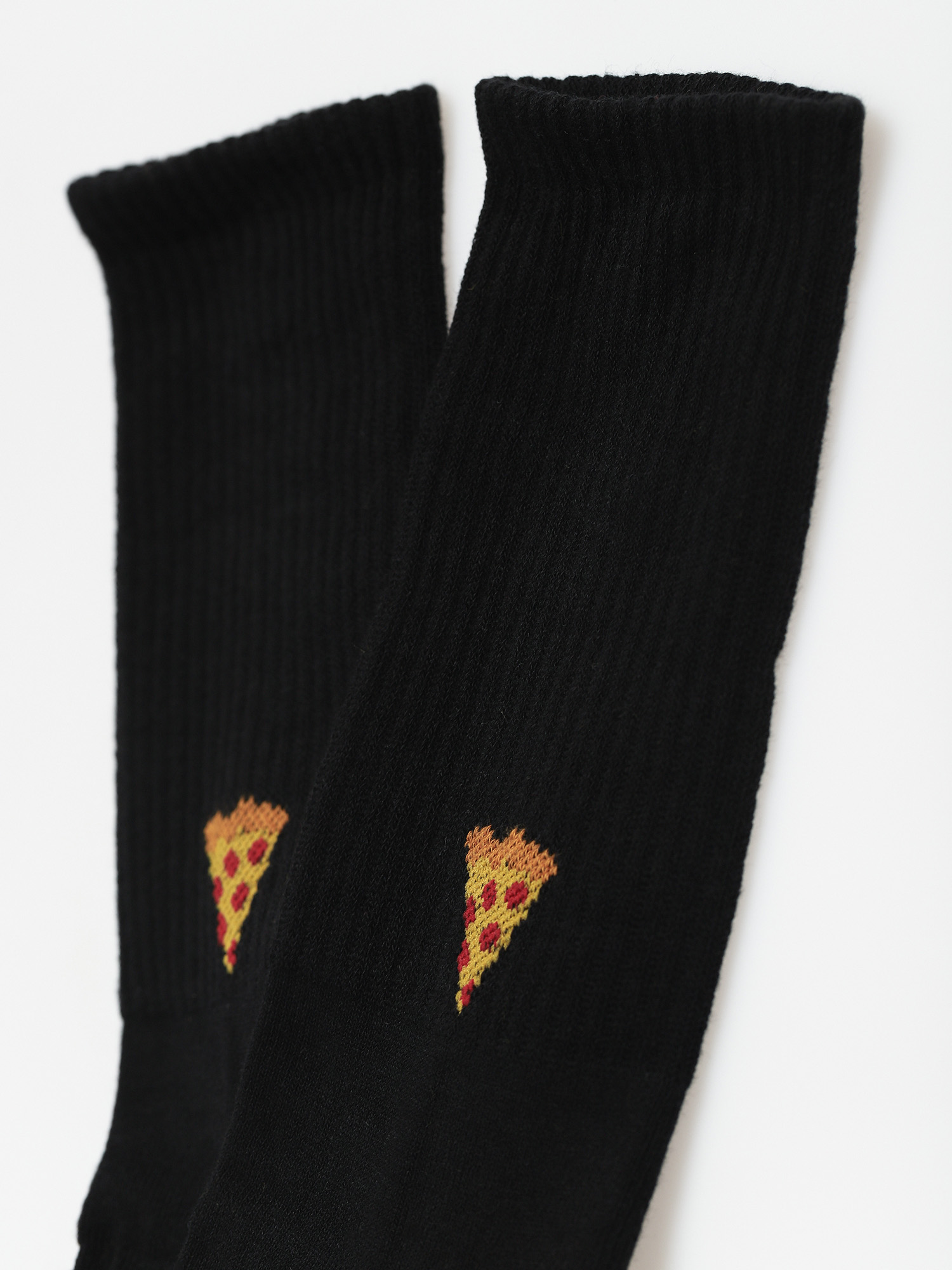 Skarpetki Pizza Skateboards Emoji (black/yellow)