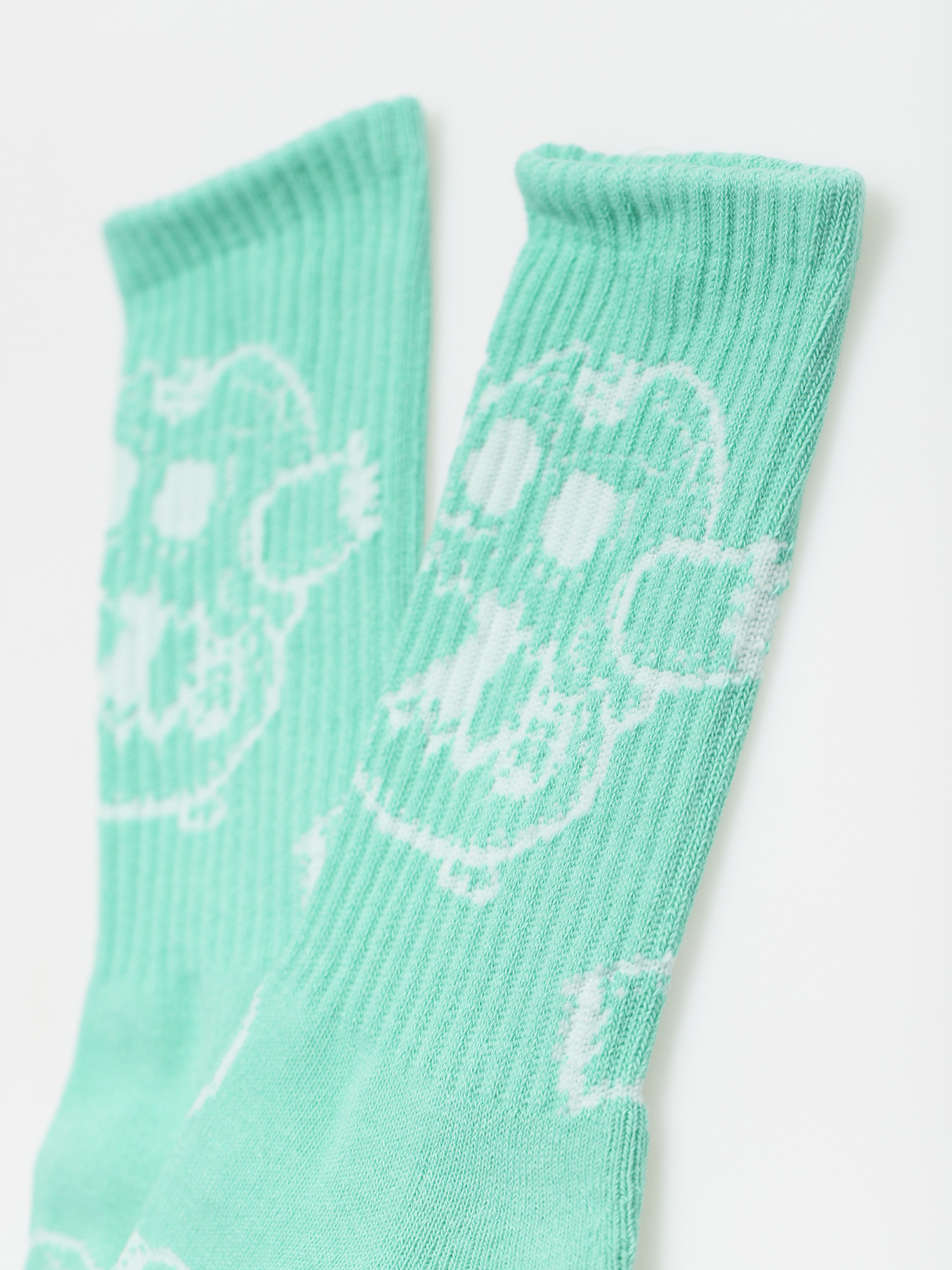 Skarpetki Toy Machine Monster Skull (aqua)