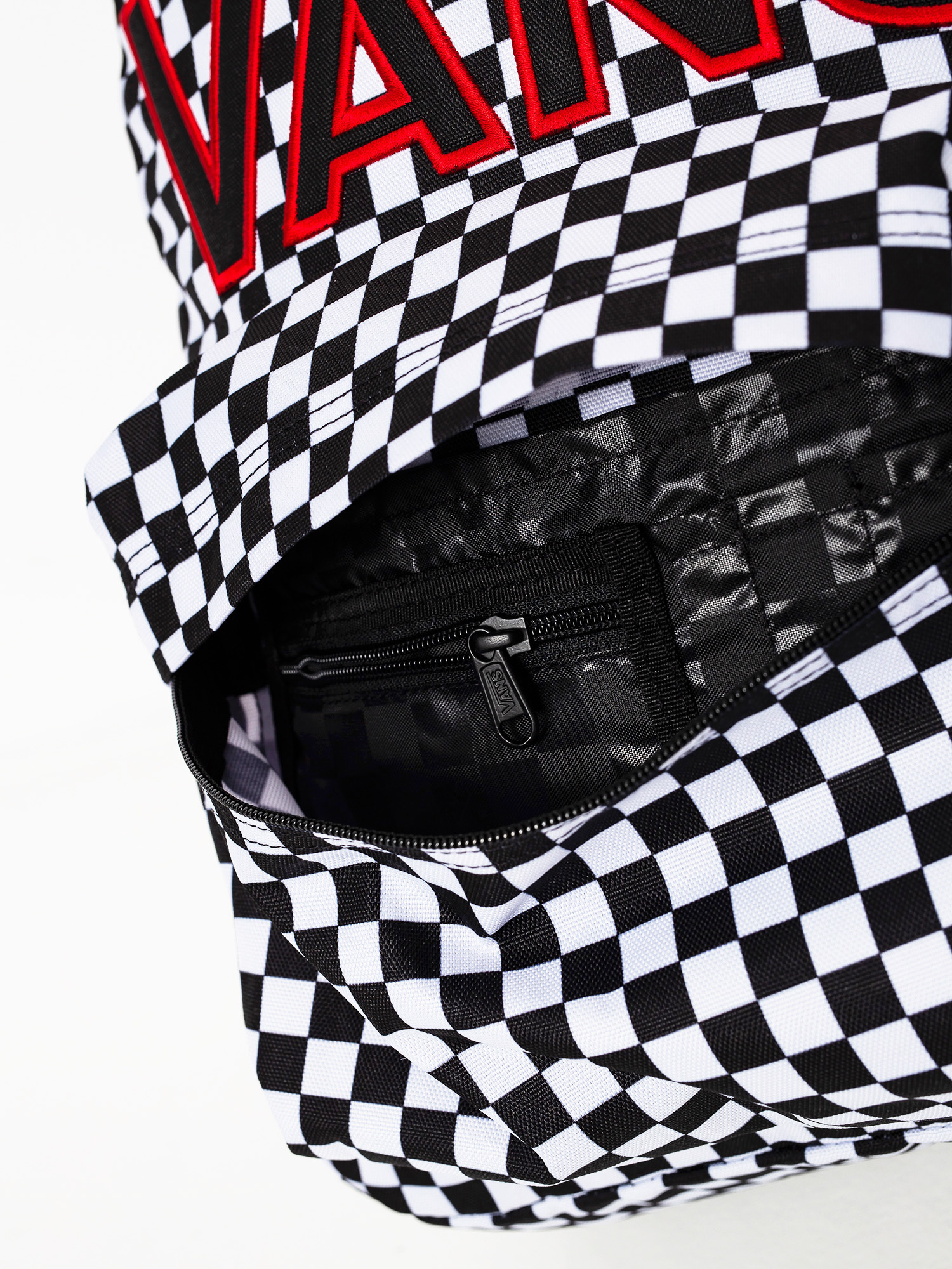 Plecak Vans Realm Flying V Wmn (black/checker)