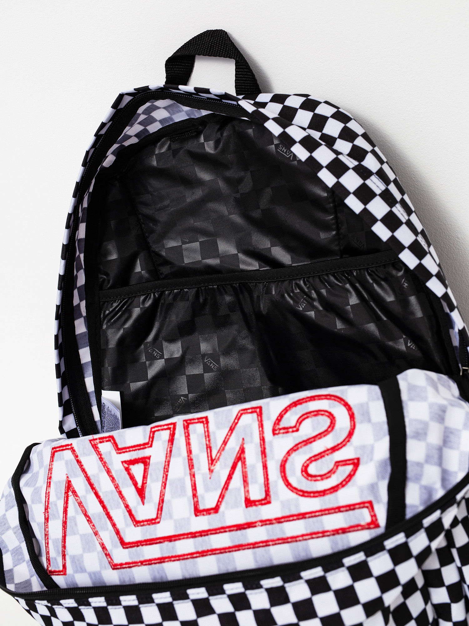 Plecak Vans Realm Flying V Wmn (black/checker)