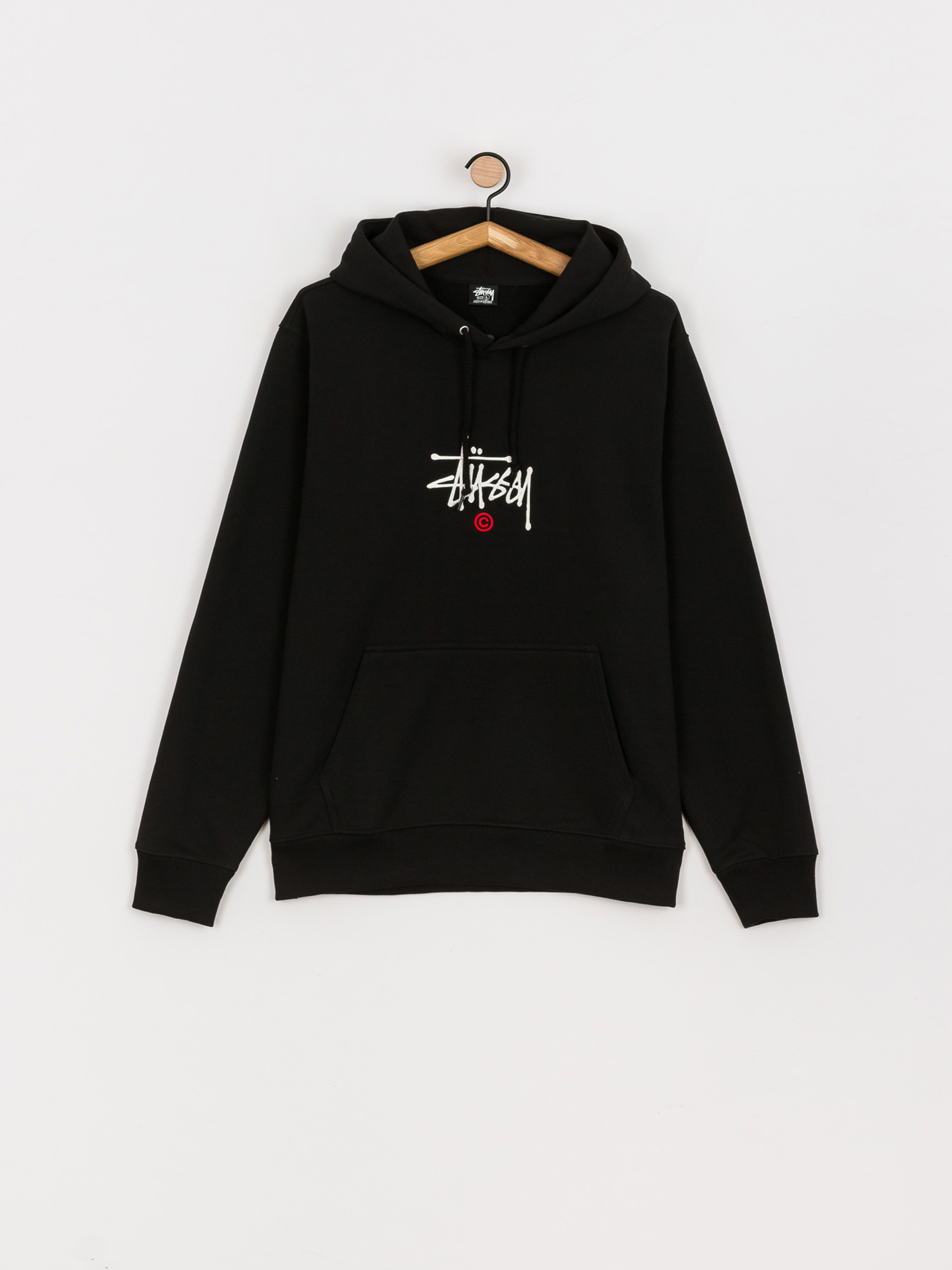 Bluza z kapturem Stussy Stussy Copyright App. HD (black)