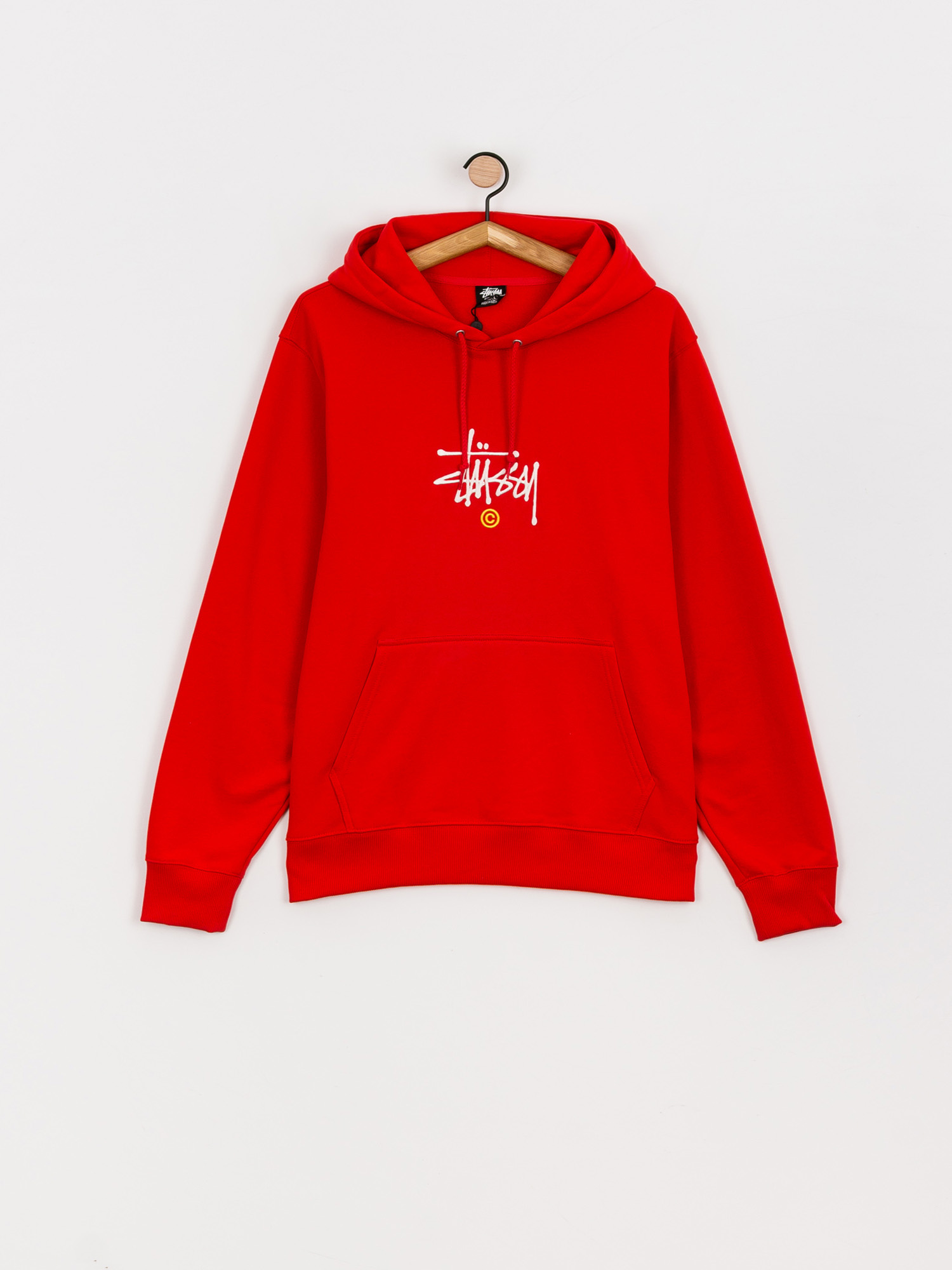 Bluza z kapturem Stussy Stussy Copyright App. HD (red)