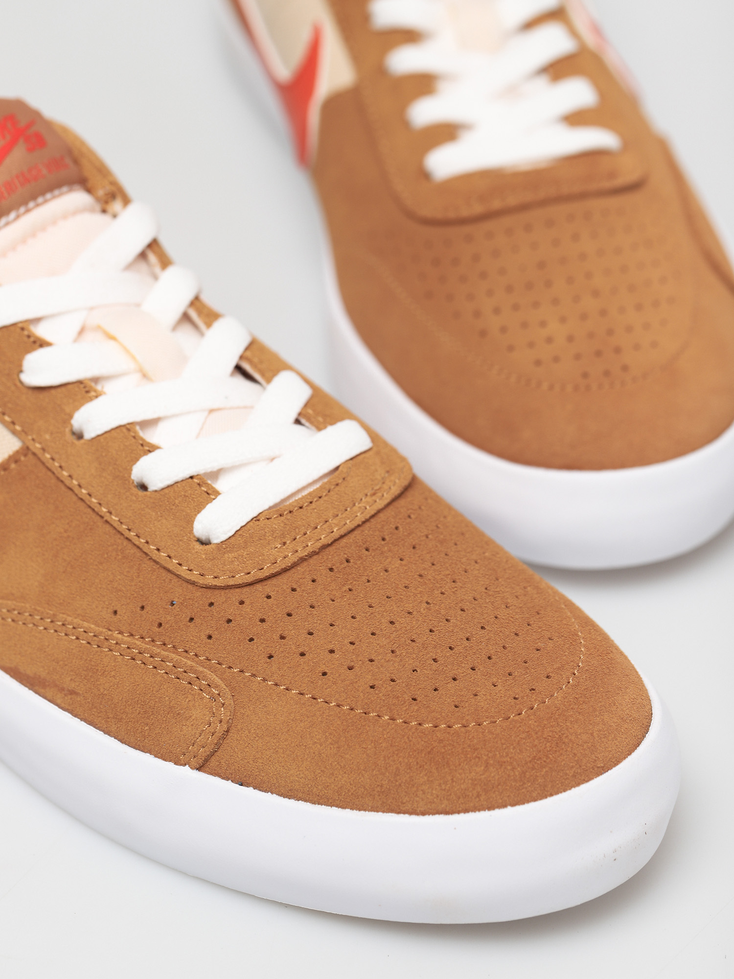Buty Nike SB Heritage Vulc (flax/college orange oatmeal white)