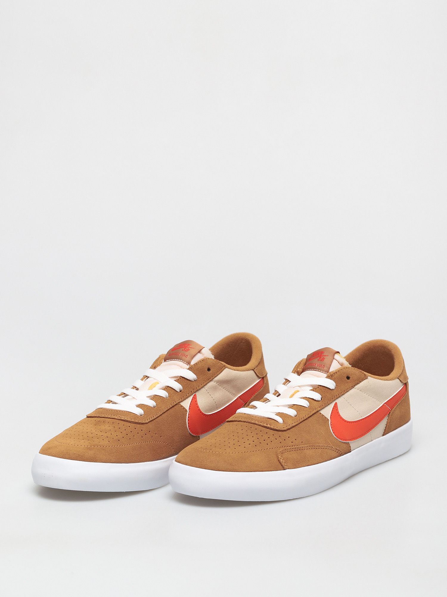 Buty Nike SB Heritage Vulc (flax/college orange oatmeal white)
