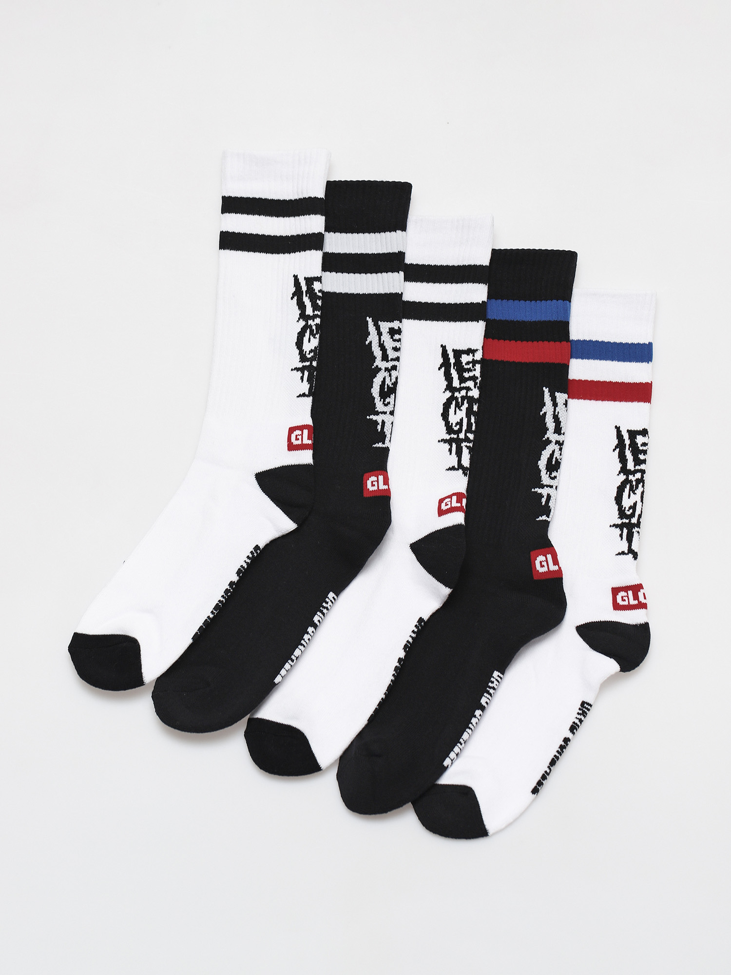 Skarpetki Globe Lets Get It Crew 5 Pack (assorted)