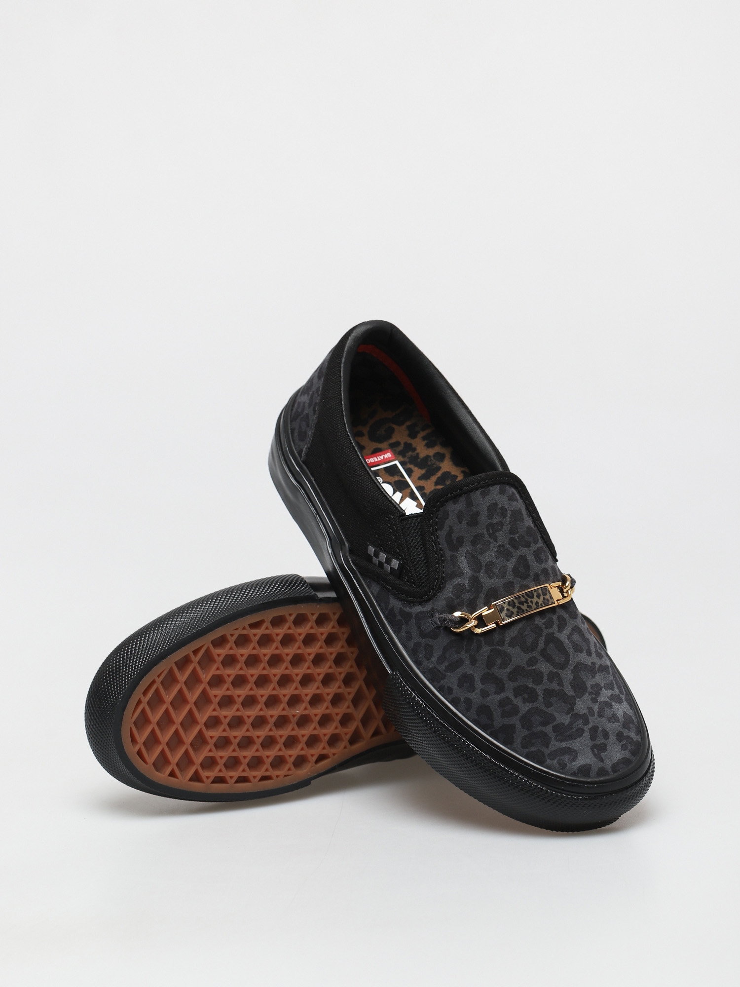Buty Vans Skate Slip On (cher strauberry/cheetah)