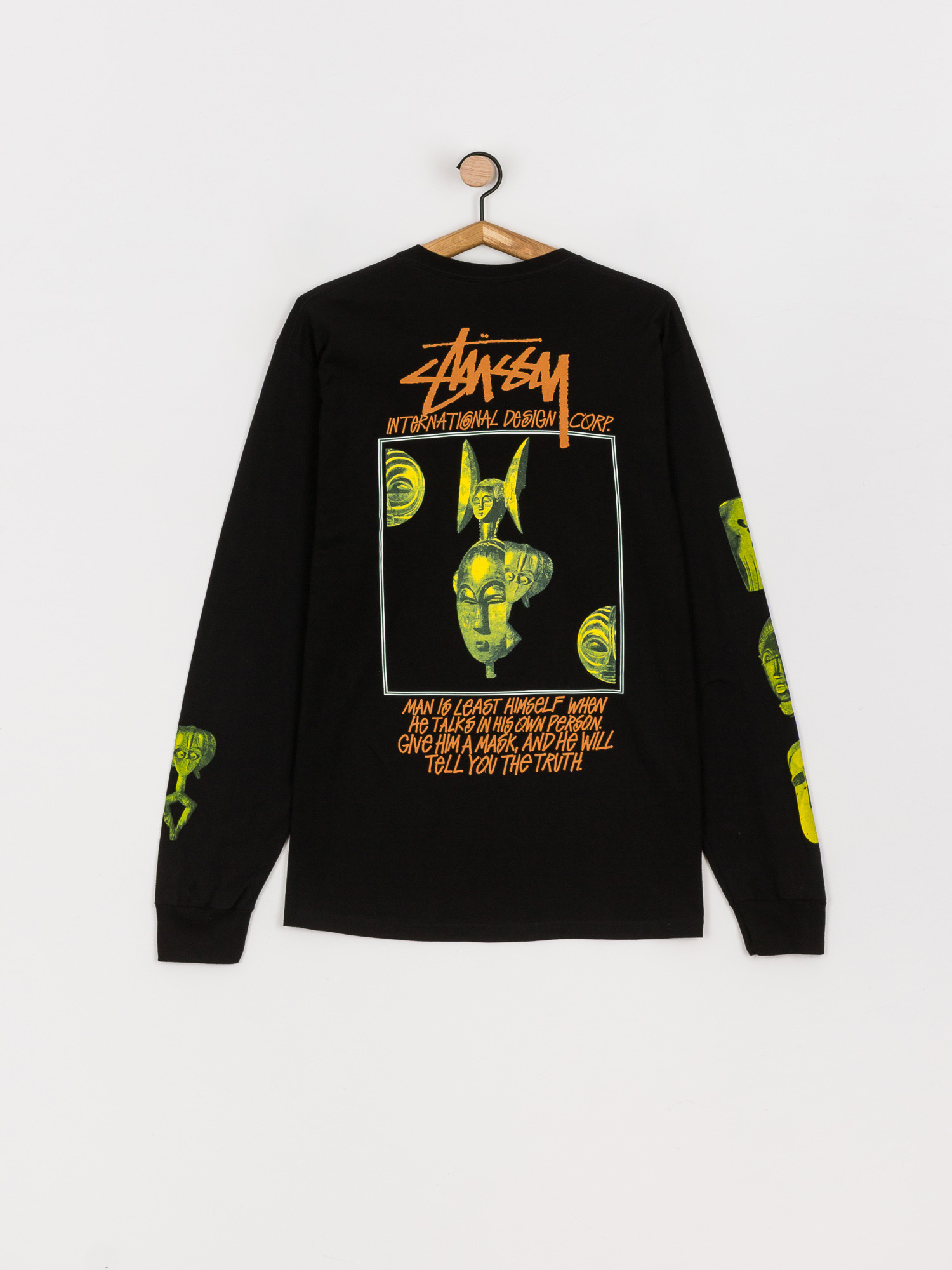 Longsleeve Stussy Masked (black)