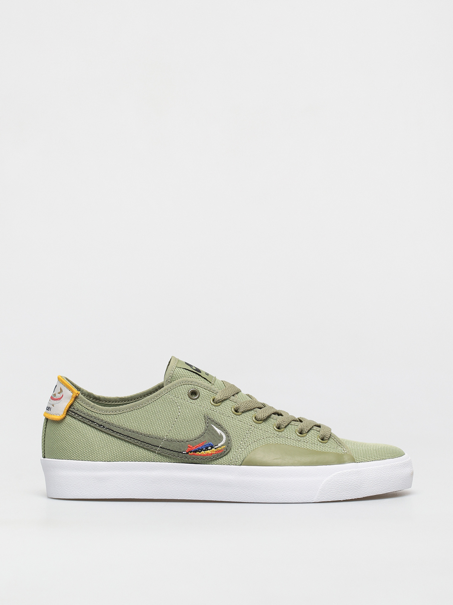 Buty Nike SB X Daan Van Der Linden Blazer Court (dusty olive/medium olive light bone navy)