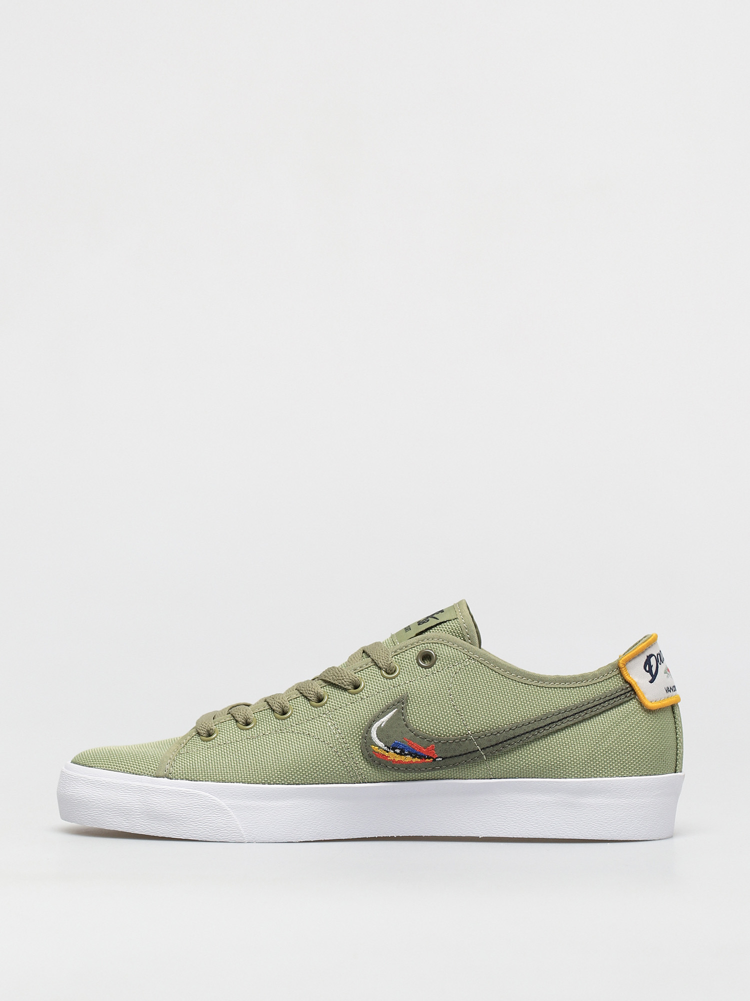 Buty Nike SB X Daan Van Der Linden Blazer Court (dusty olive/medium olive light bone navy)