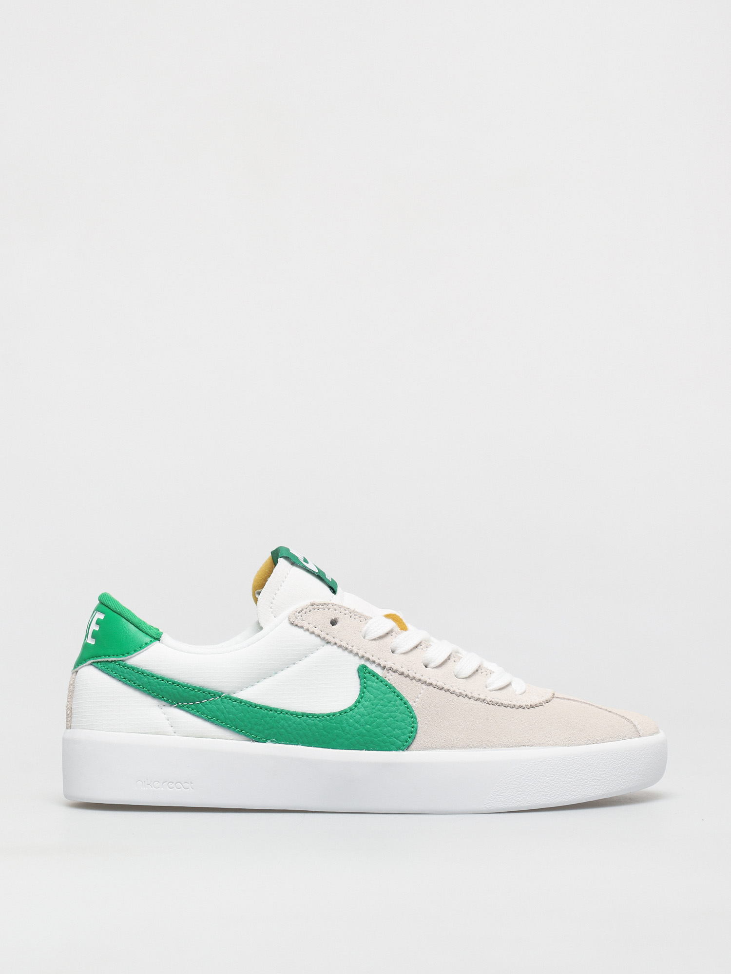 Buty Nike SB Bruin React (white/lucky green white lucky green)