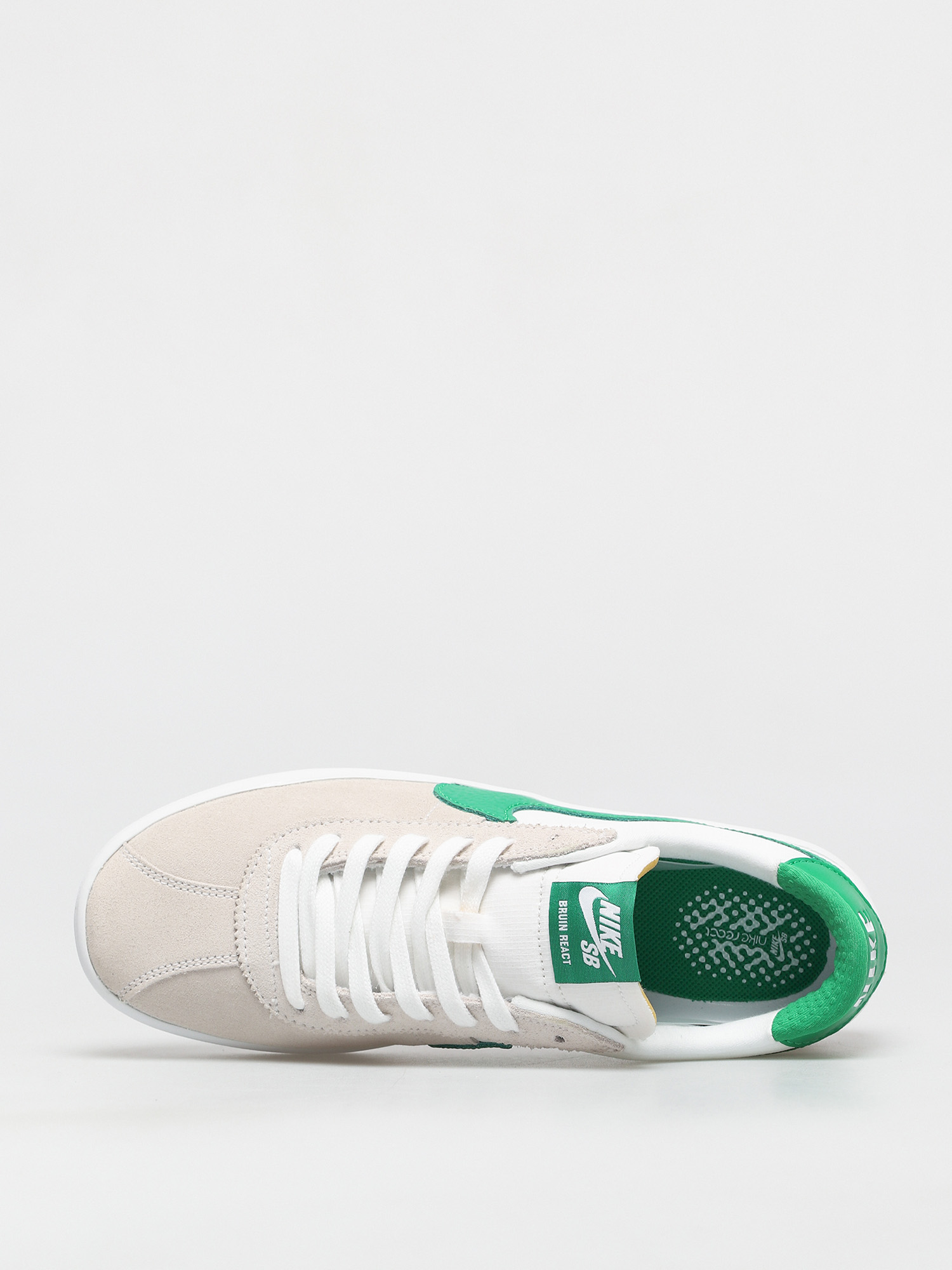 Buty Nike SB Bruin React (white/lucky green white lucky green)