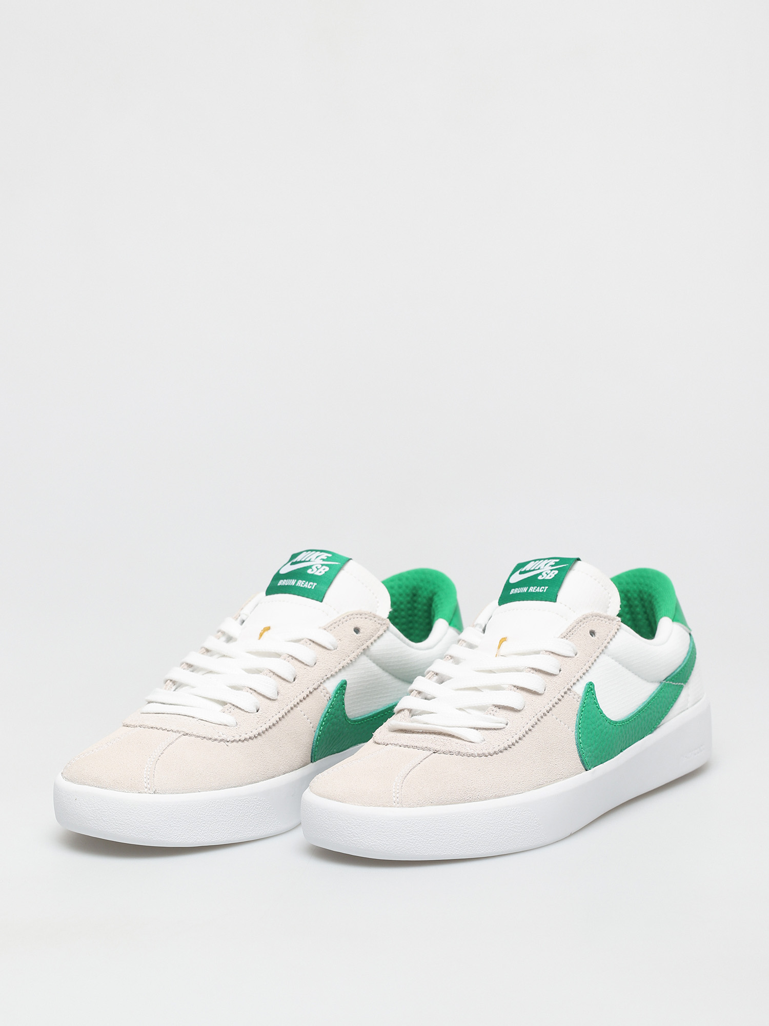 Buty Nike SB Bruin React (white/lucky green white lucky green)