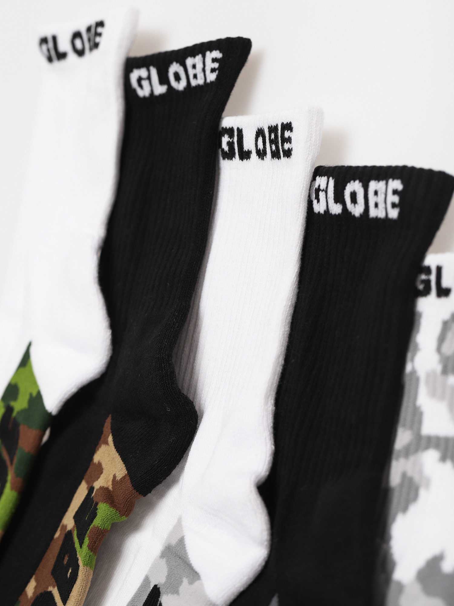 Skarpetki Globe Malcom Crew Sock 5Pk (camo)