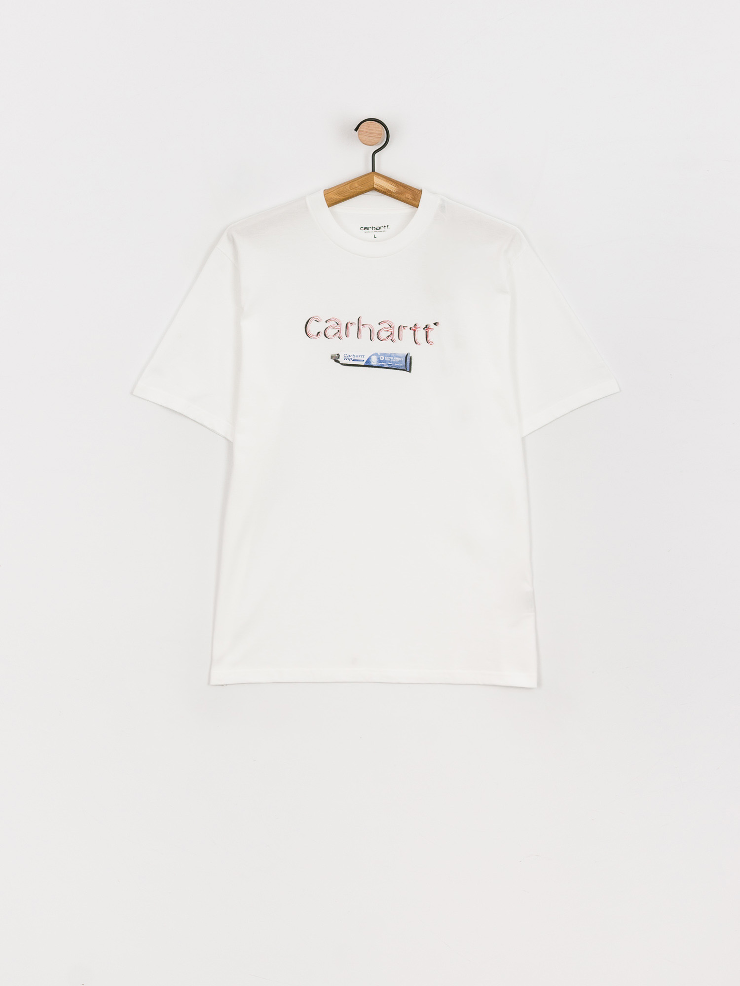 T-shirt Carhartt WIP Toothpaste (white)