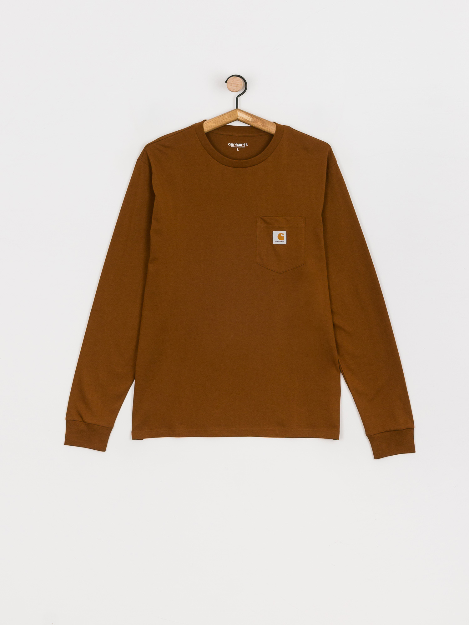 Longsleeve Carhartt WIP Pocket (tawny)