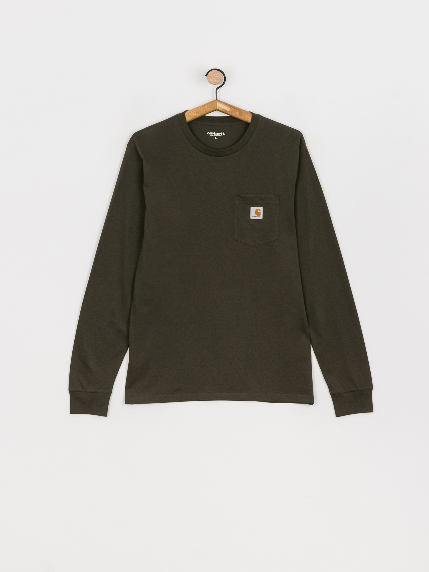 Longsleeve Carhartt WIP Pocket (cypress)