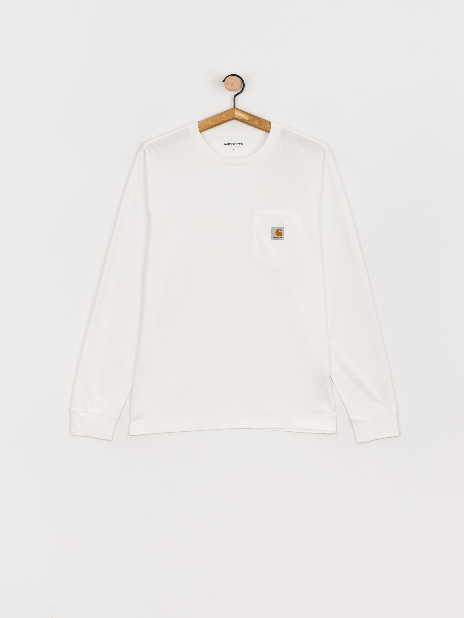 Longsleeve Carhartt WIP Pocket (white)
