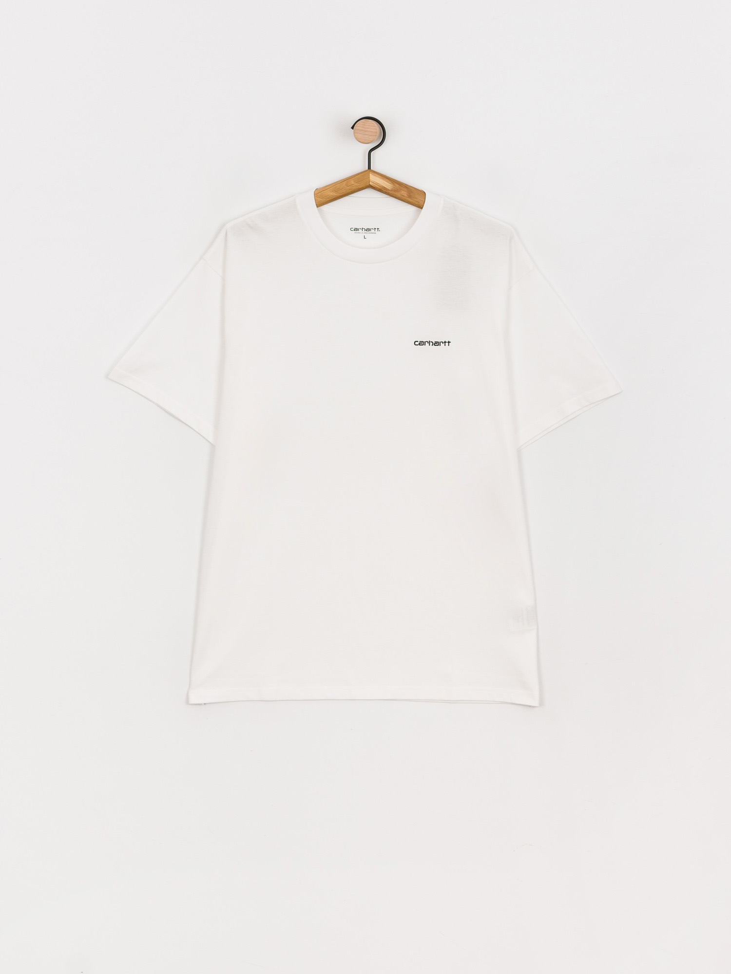 T-shirt Carhartt WIP Script Embroidery (white/black)