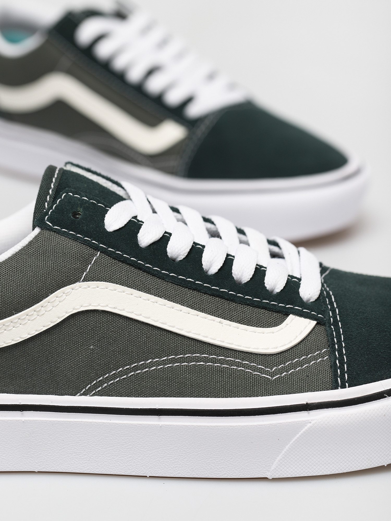 Buty Vans Comfycush Old Skool (suede canvas/thymescarab)