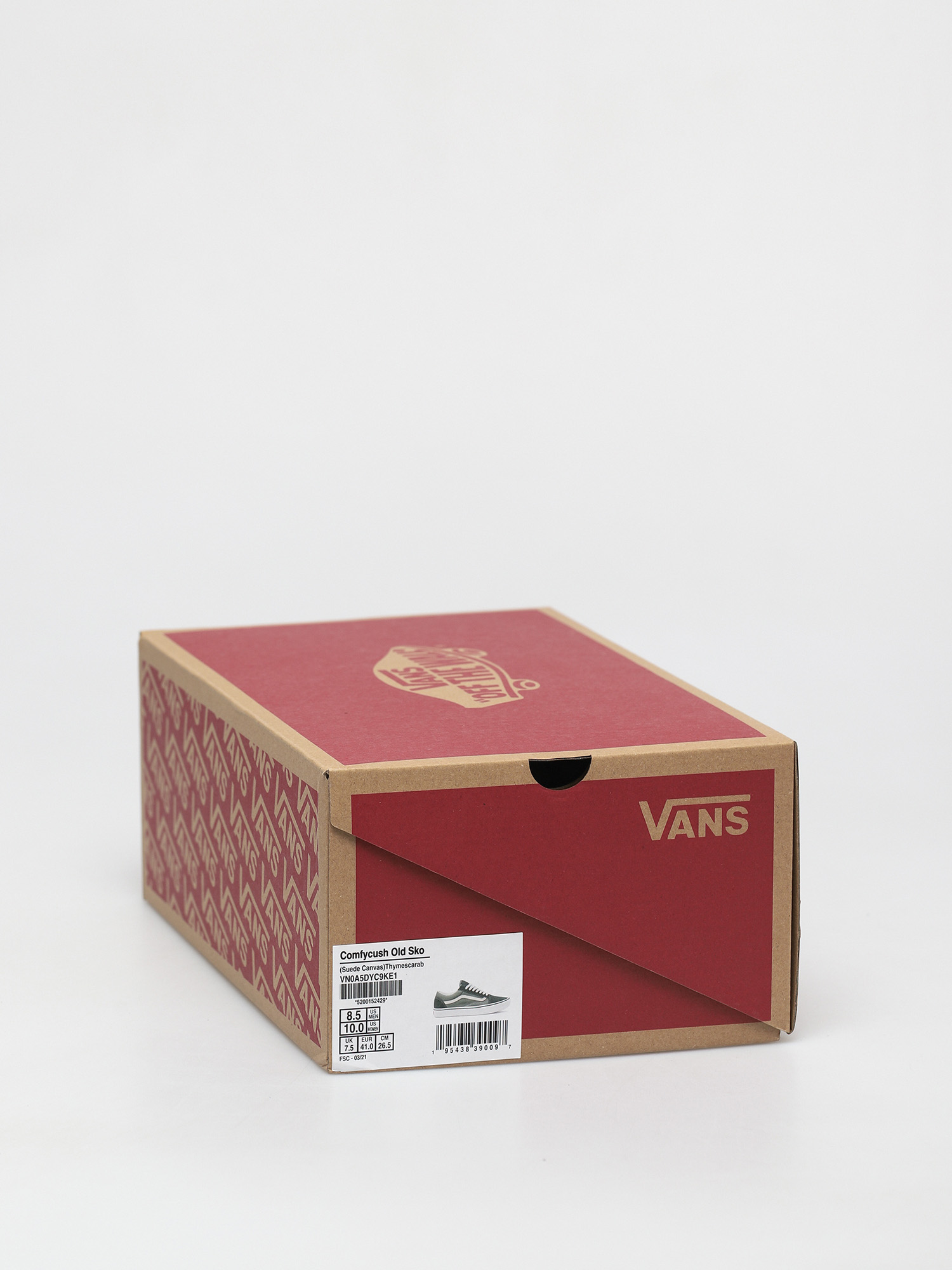 Buty Vans Comfycush Old Skool (suede canvas/thymescarab)