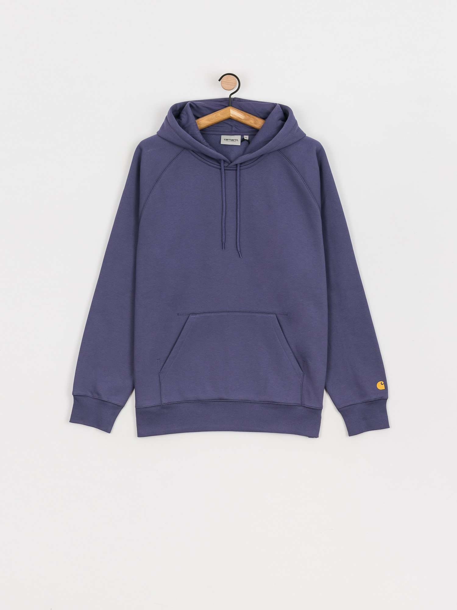 Bluza z kapturem Carhartt WIP Chase HD (cold viola/gold)