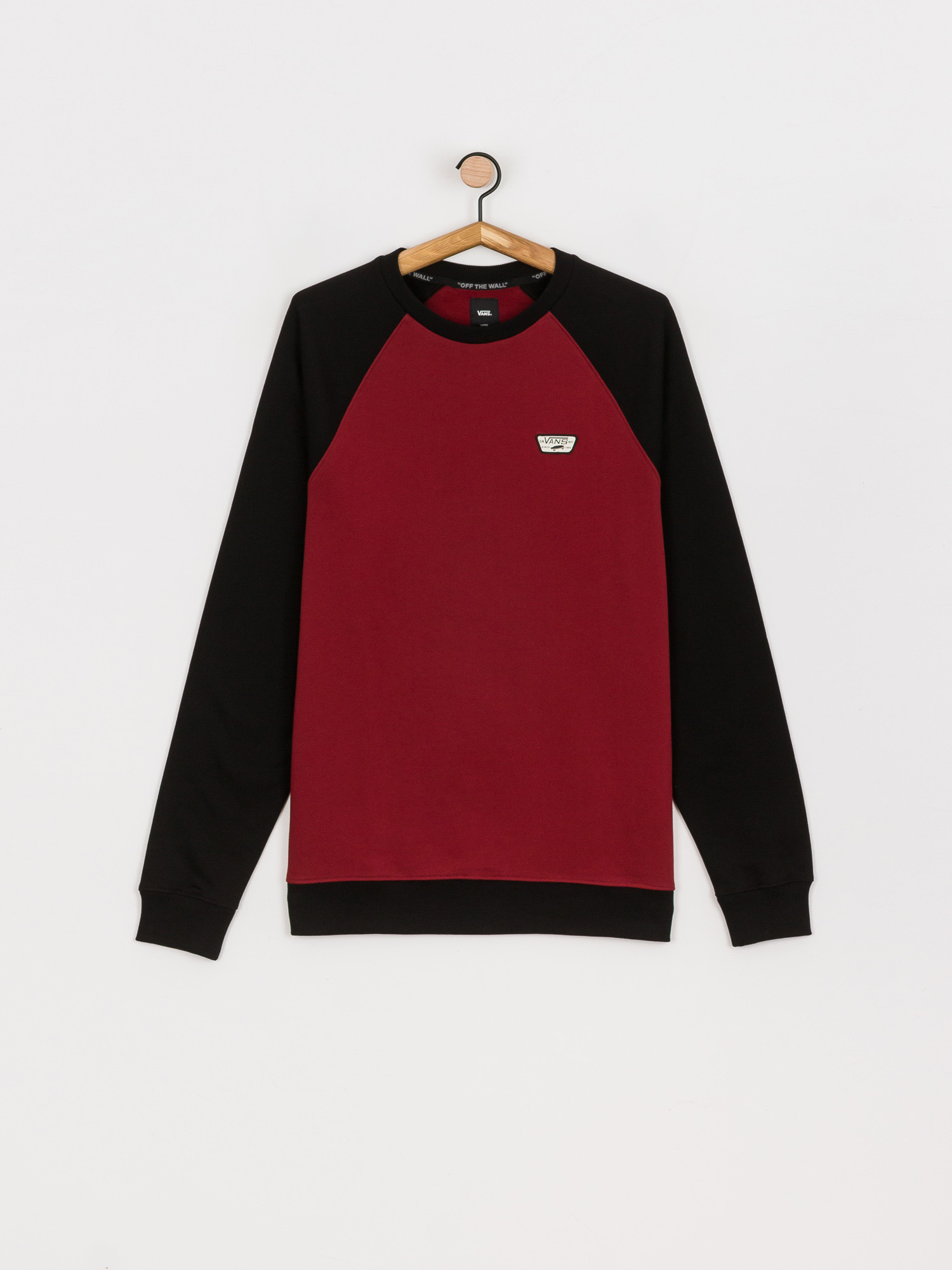 Bluza Vans Rutland III (pomegranate/black)