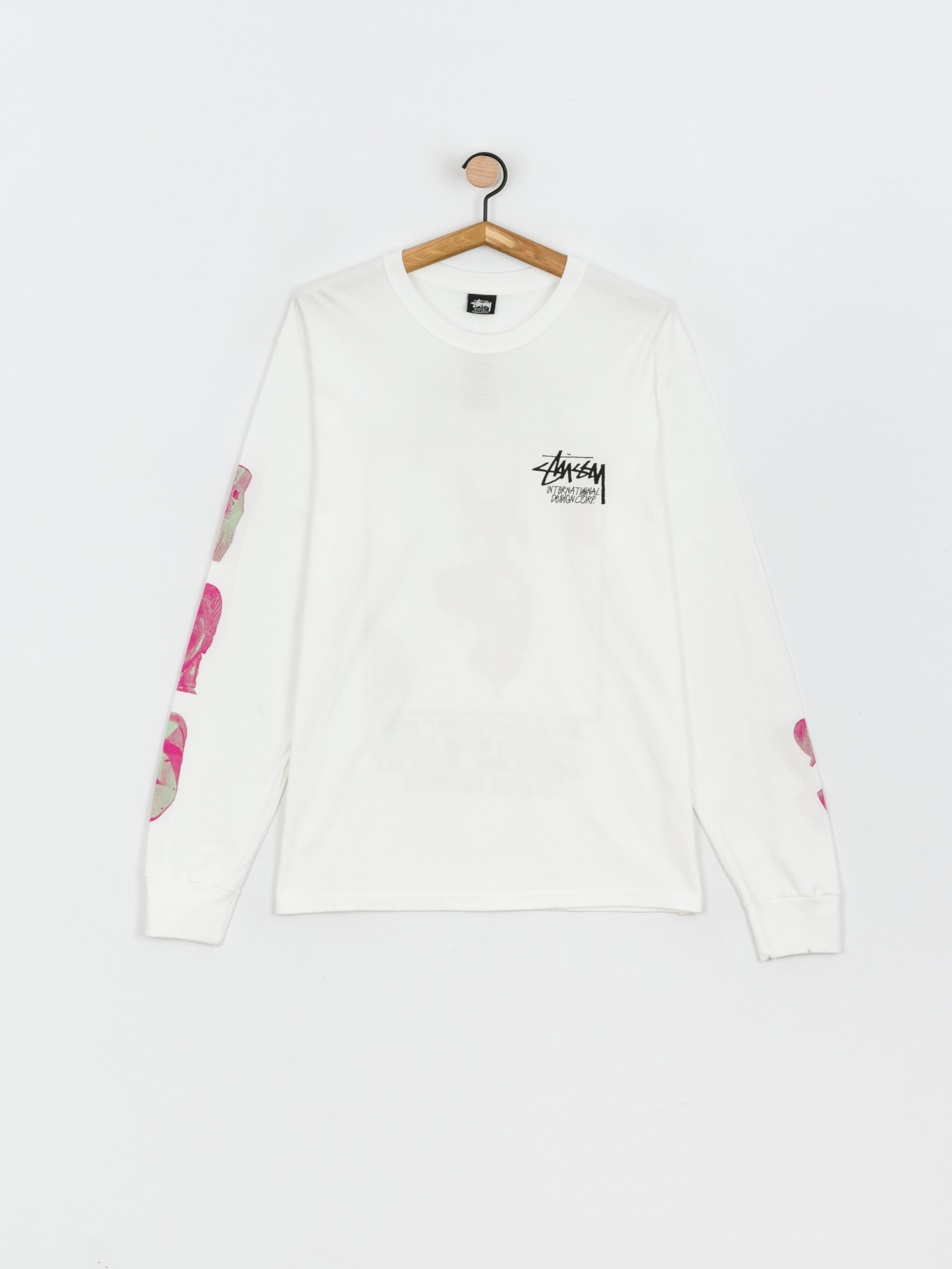 Longsleeve Stussy Masked (white)