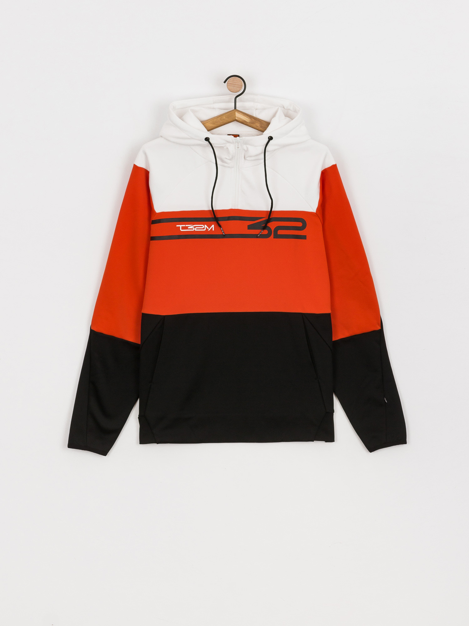Bluza z kapturem ThirtyTwo Signature Tech HD (white/orange)
