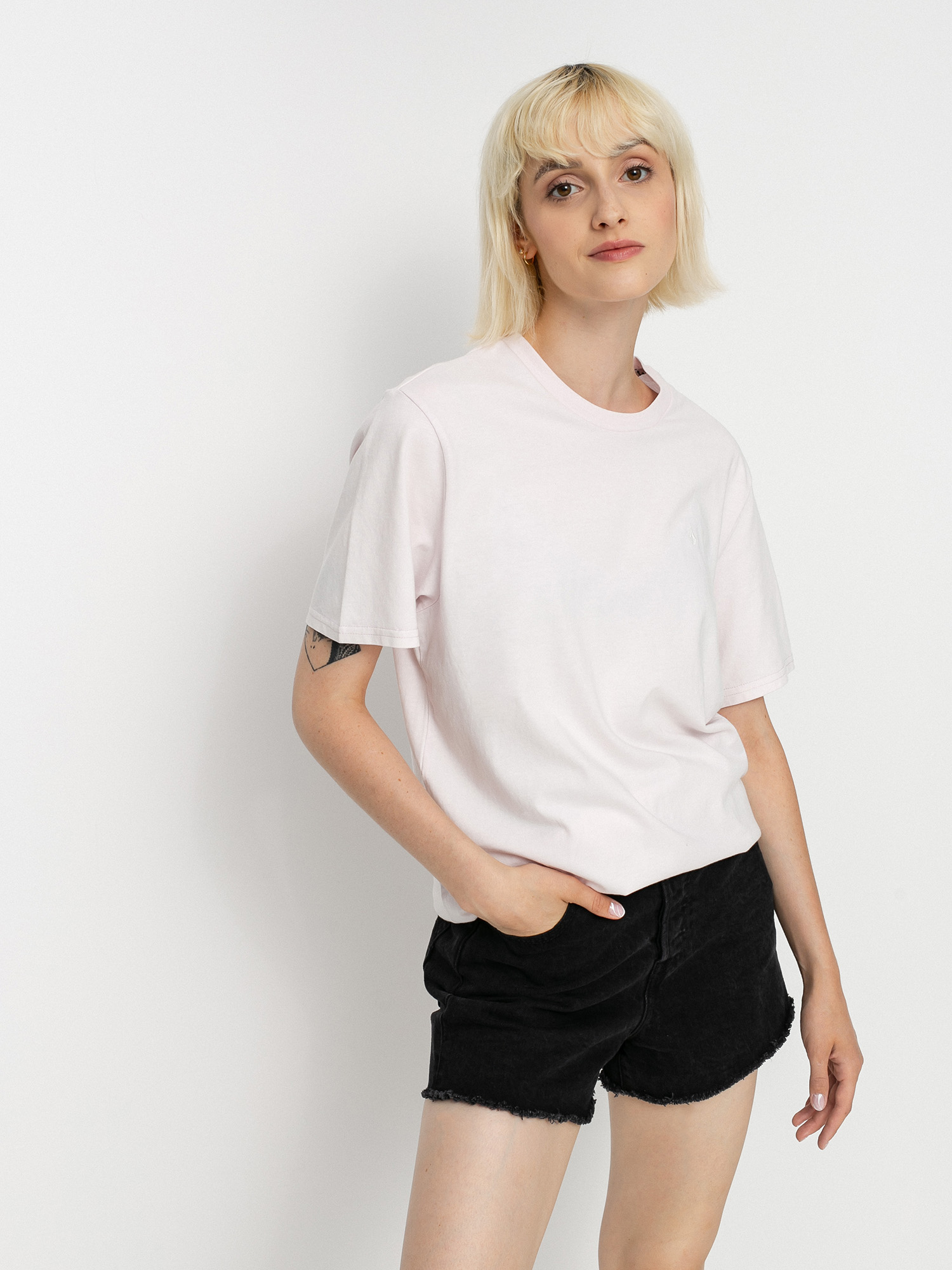 T-shirt Volcom Solid Stone Emb Wmn (lavender)