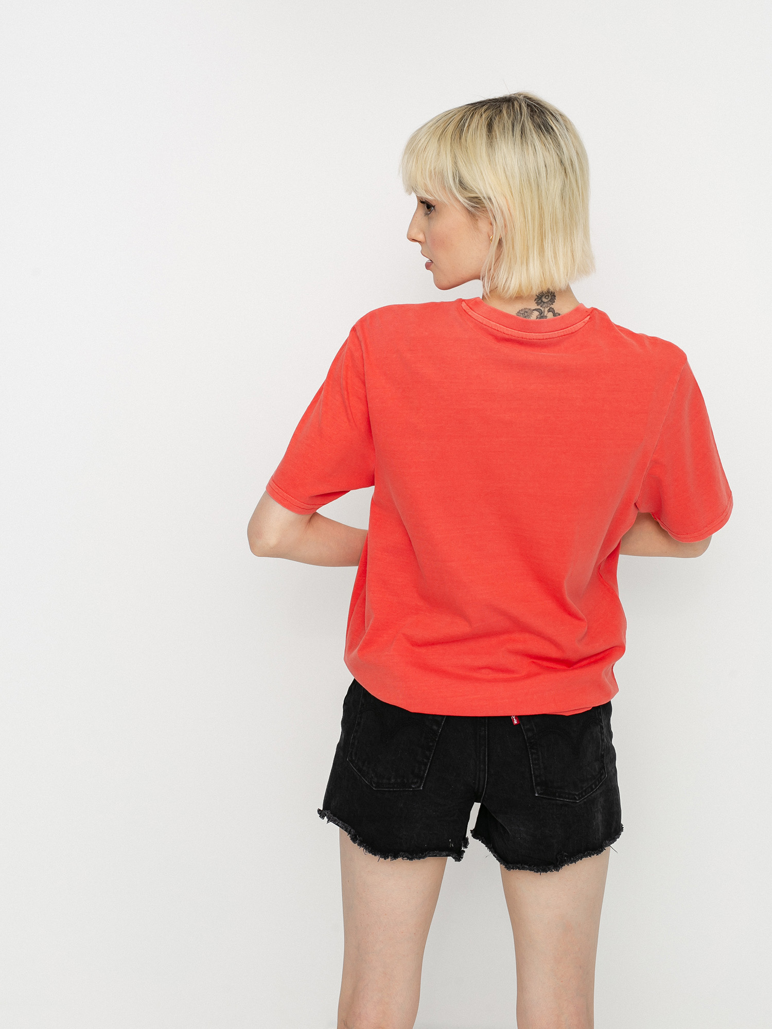 T-shirt Volcom Solid Stone Emb Wmn (rosewood)