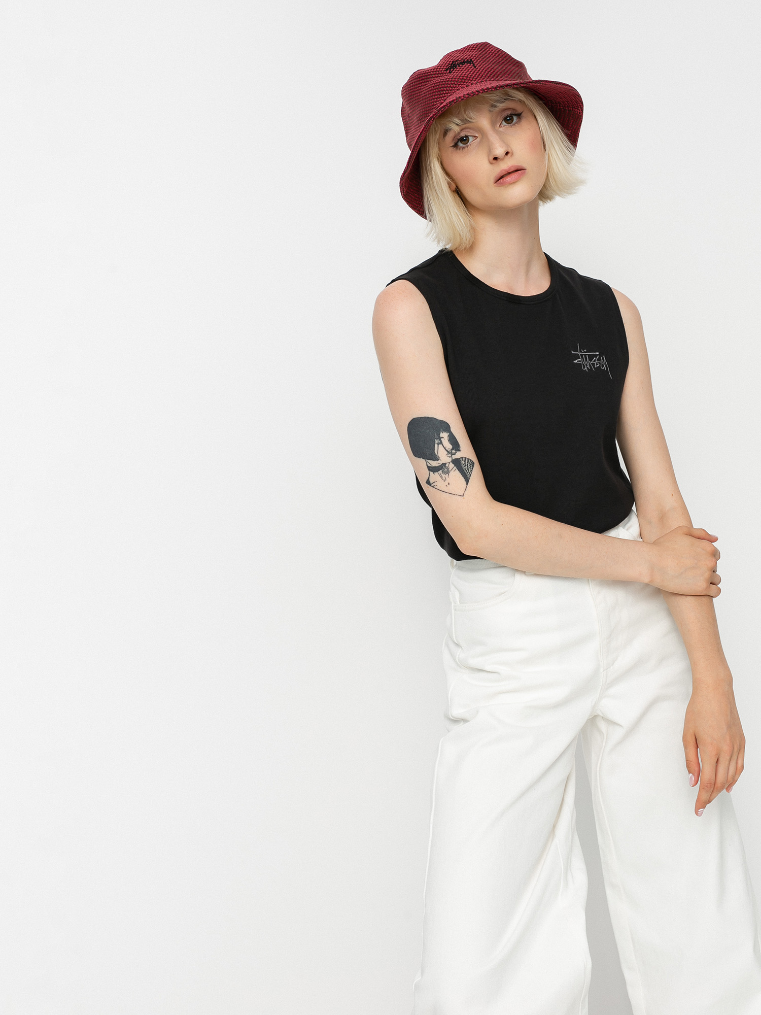 Koszulka Stussy Marcel Wmn (black)