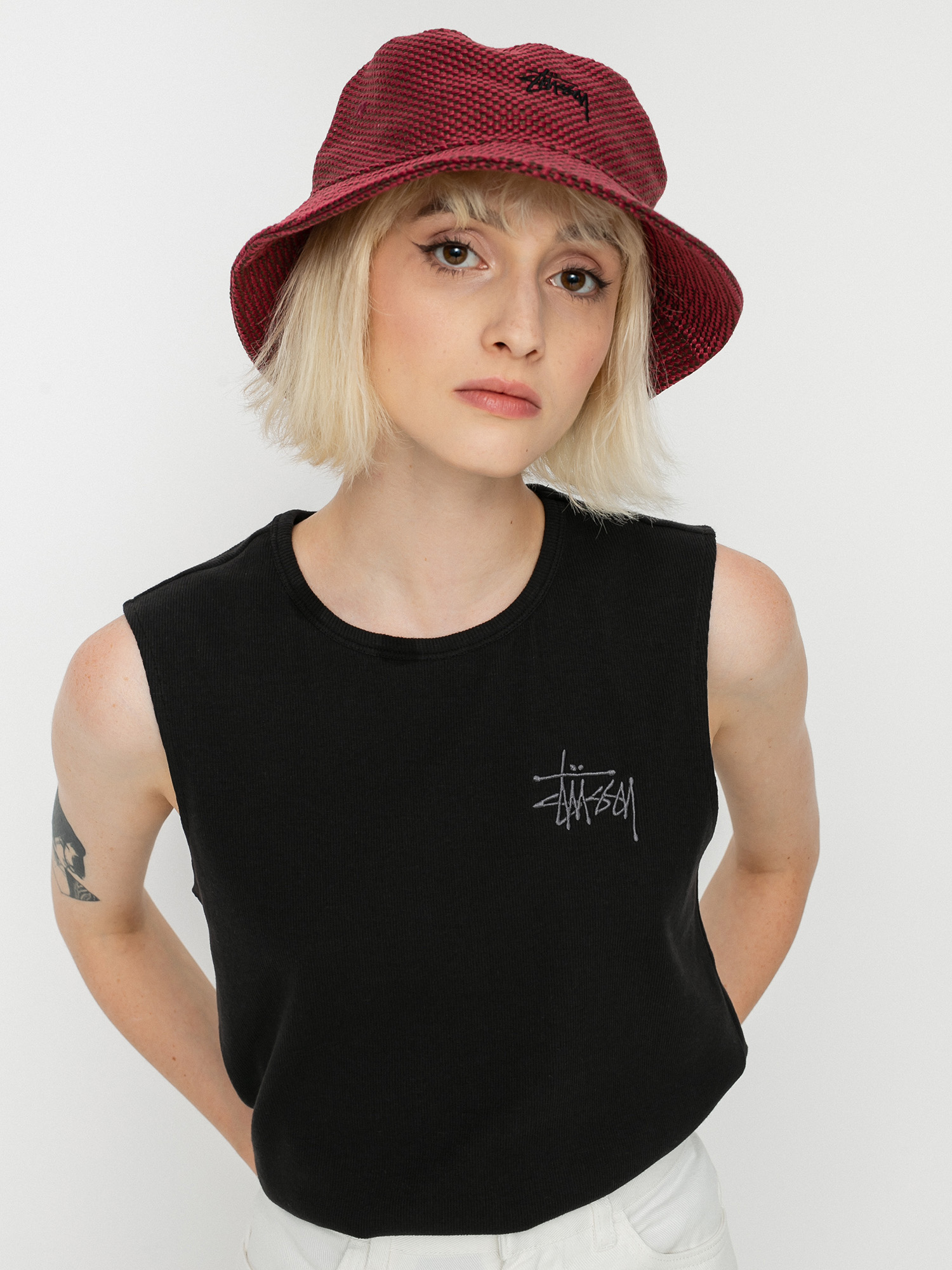 Koszulka Stussy Marcel Wmn (black)
