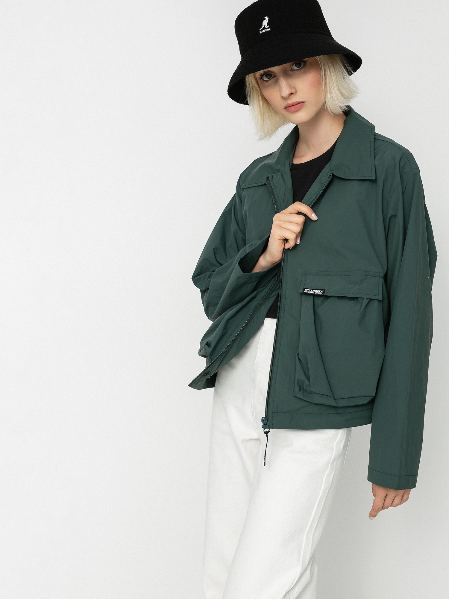 Kurtka Stussy Amia Wmn (swamp)