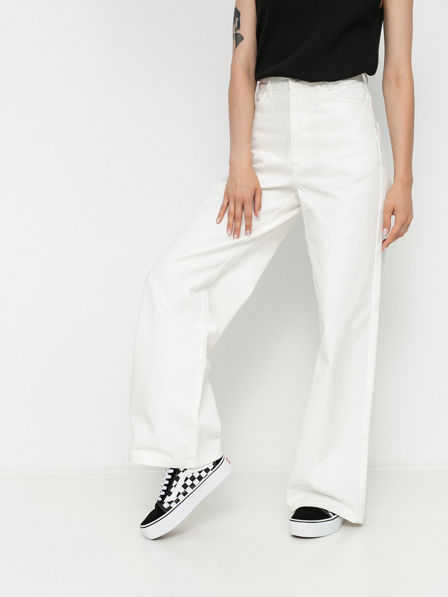 Spodnie Stussy Carter Extra Wide Wmn (natural)