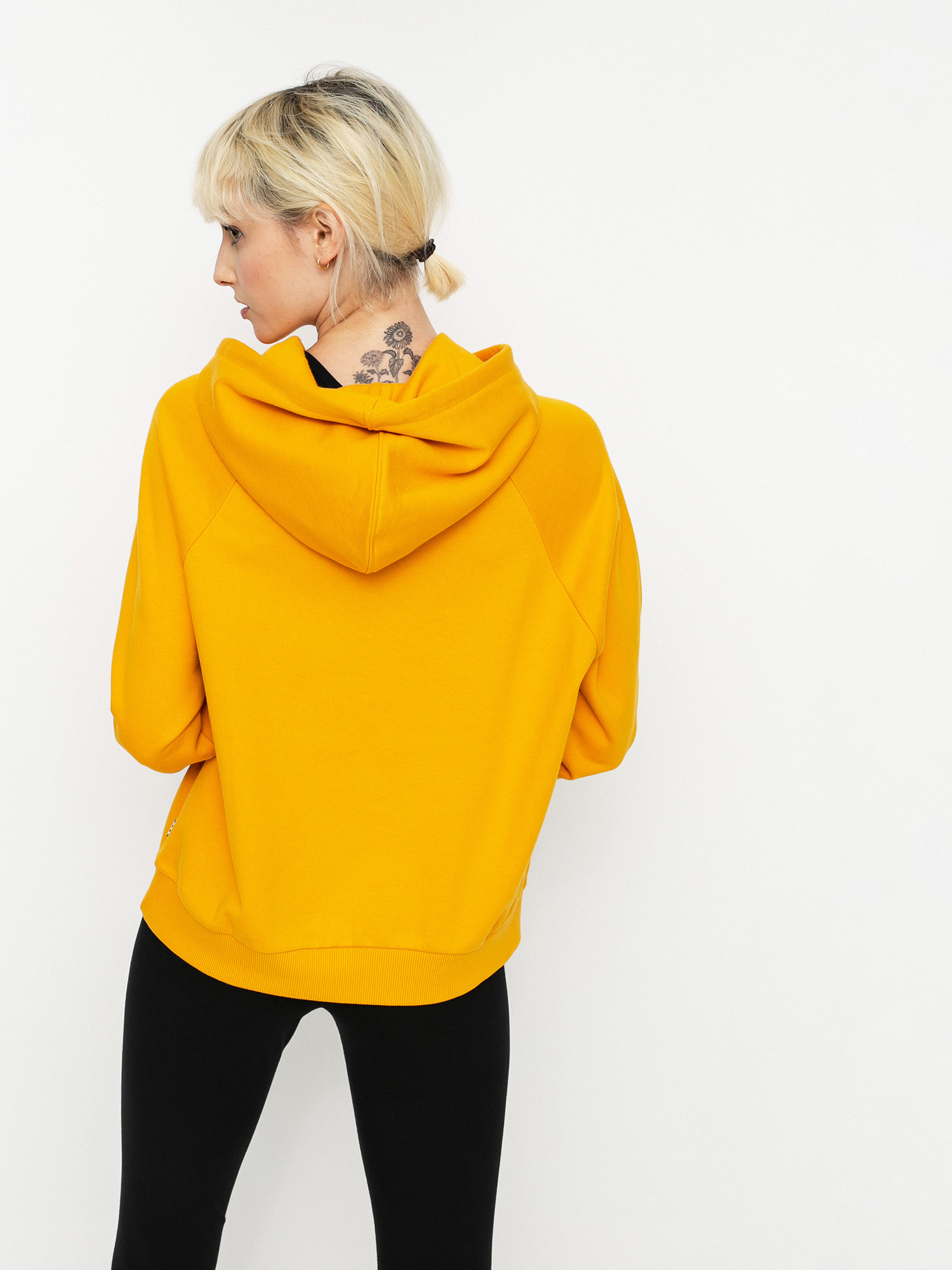 Bluza z kapturem Vans Flying V Ft Boxy HD Wmn (golden glow)