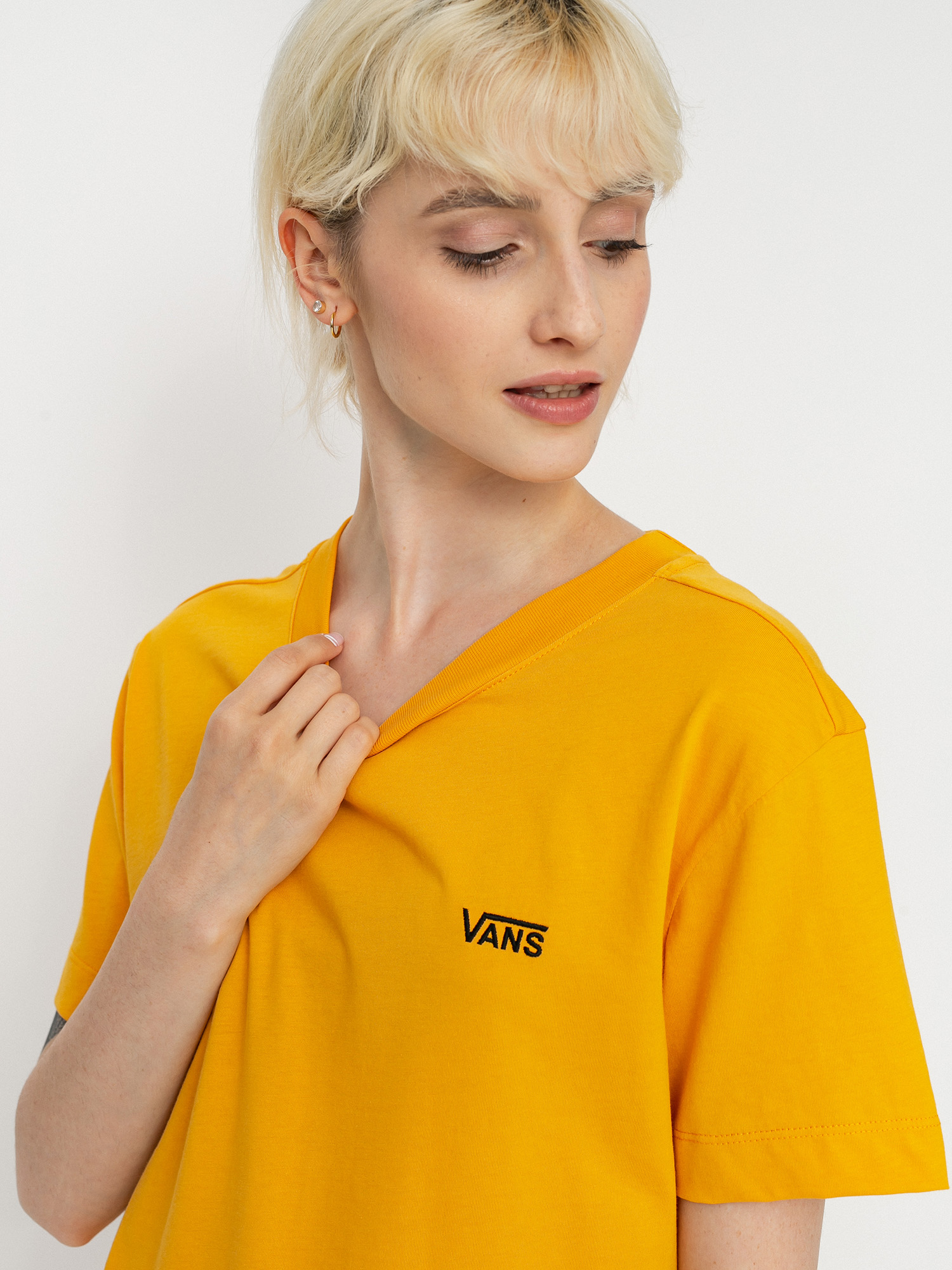 T-shirt Vans Junior V Boxy Wmn (golden glow)