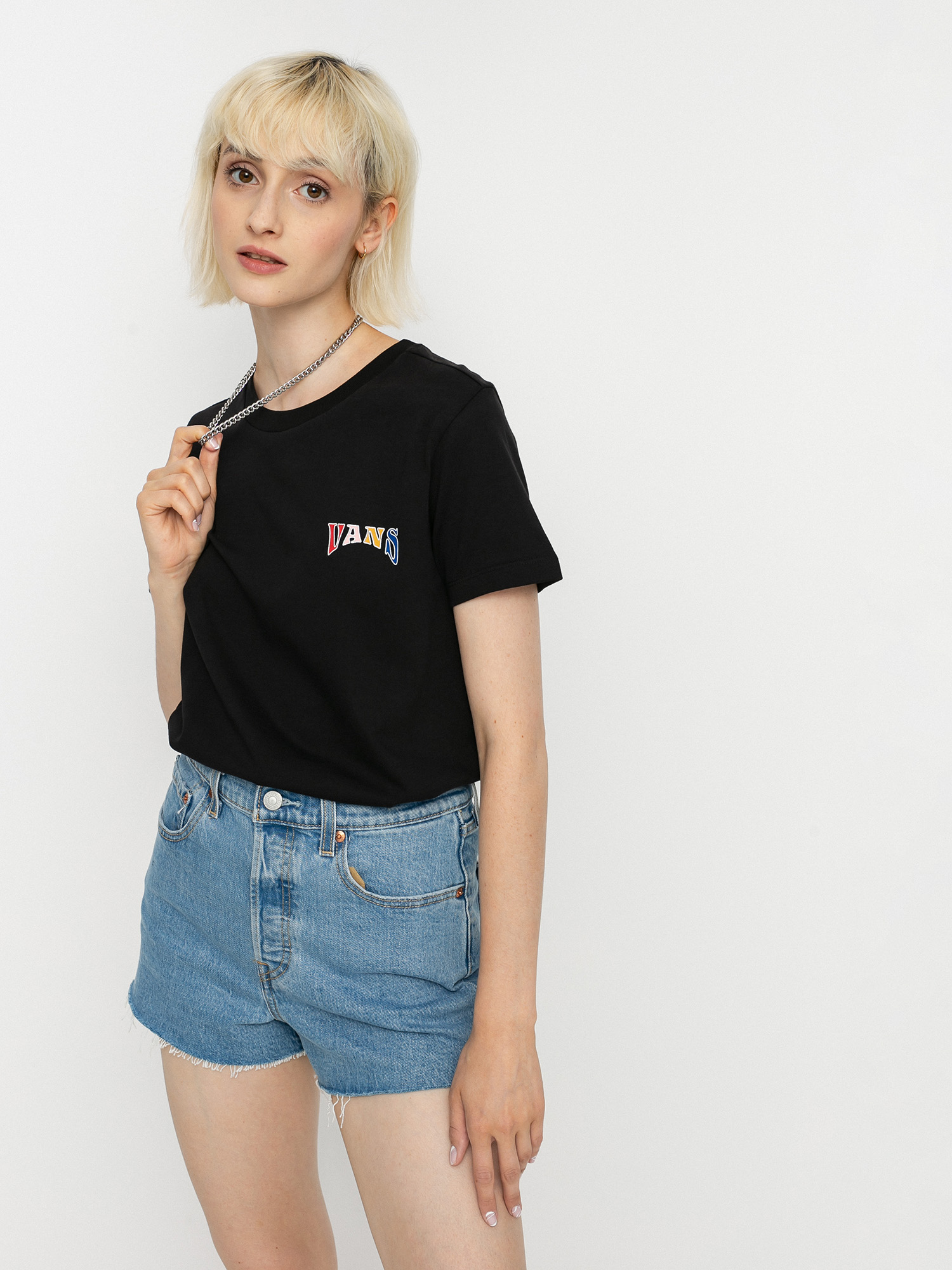 T-shirt Vans Skelebow Wmn (black)