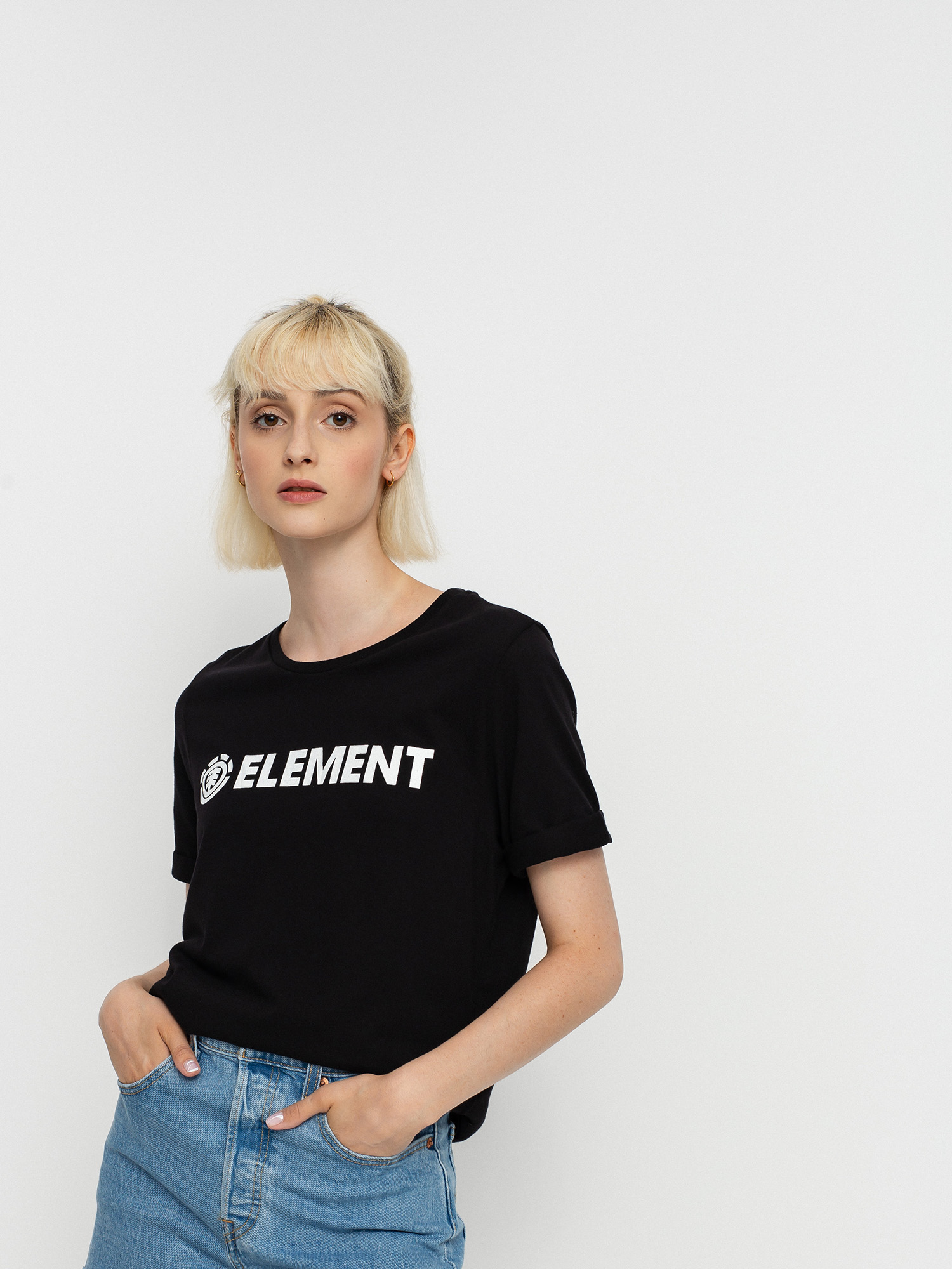 T-shirt Element Element Logo Wmn (black)