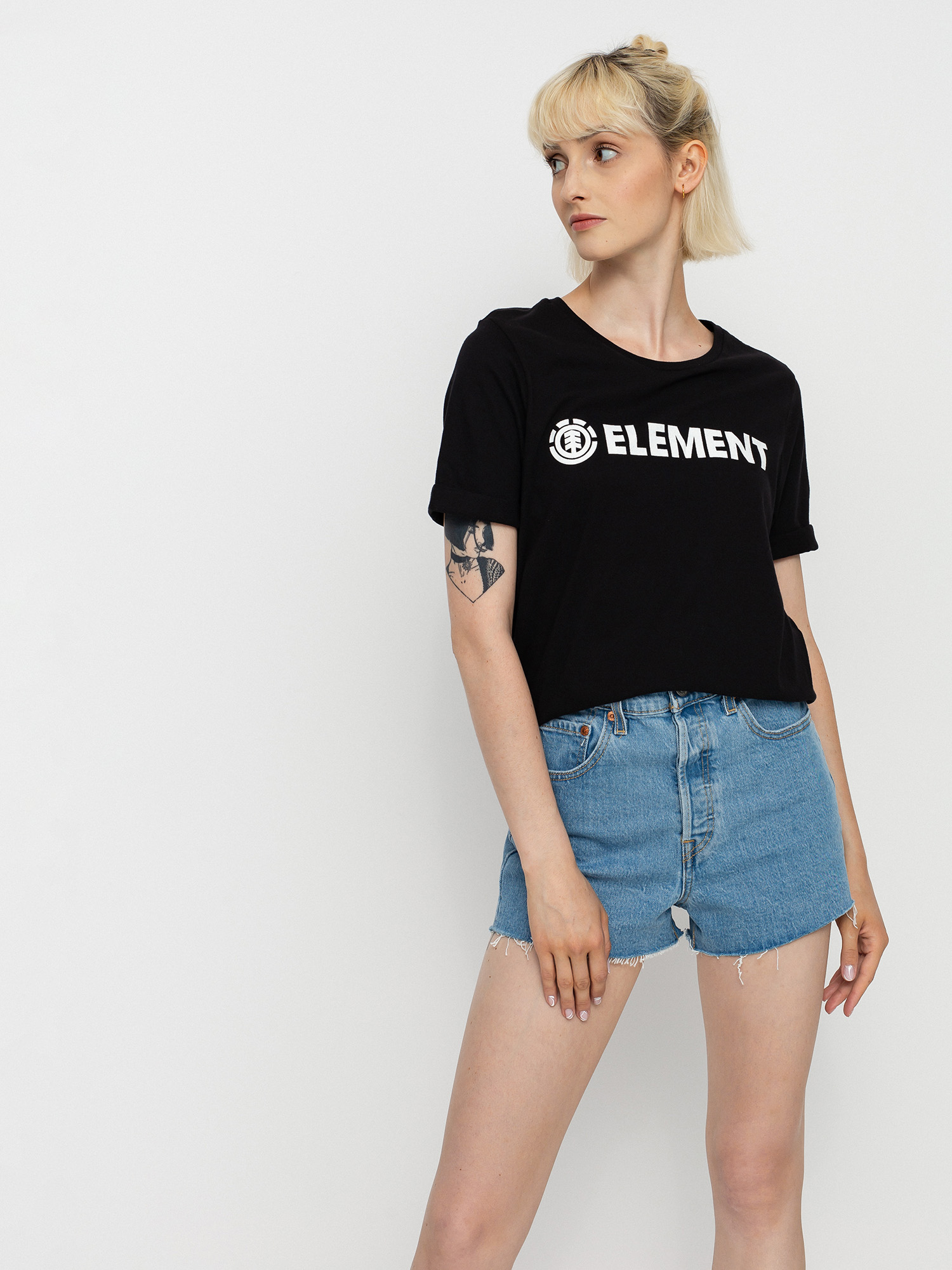 T-shirt Element Element Logo Wmn (black)