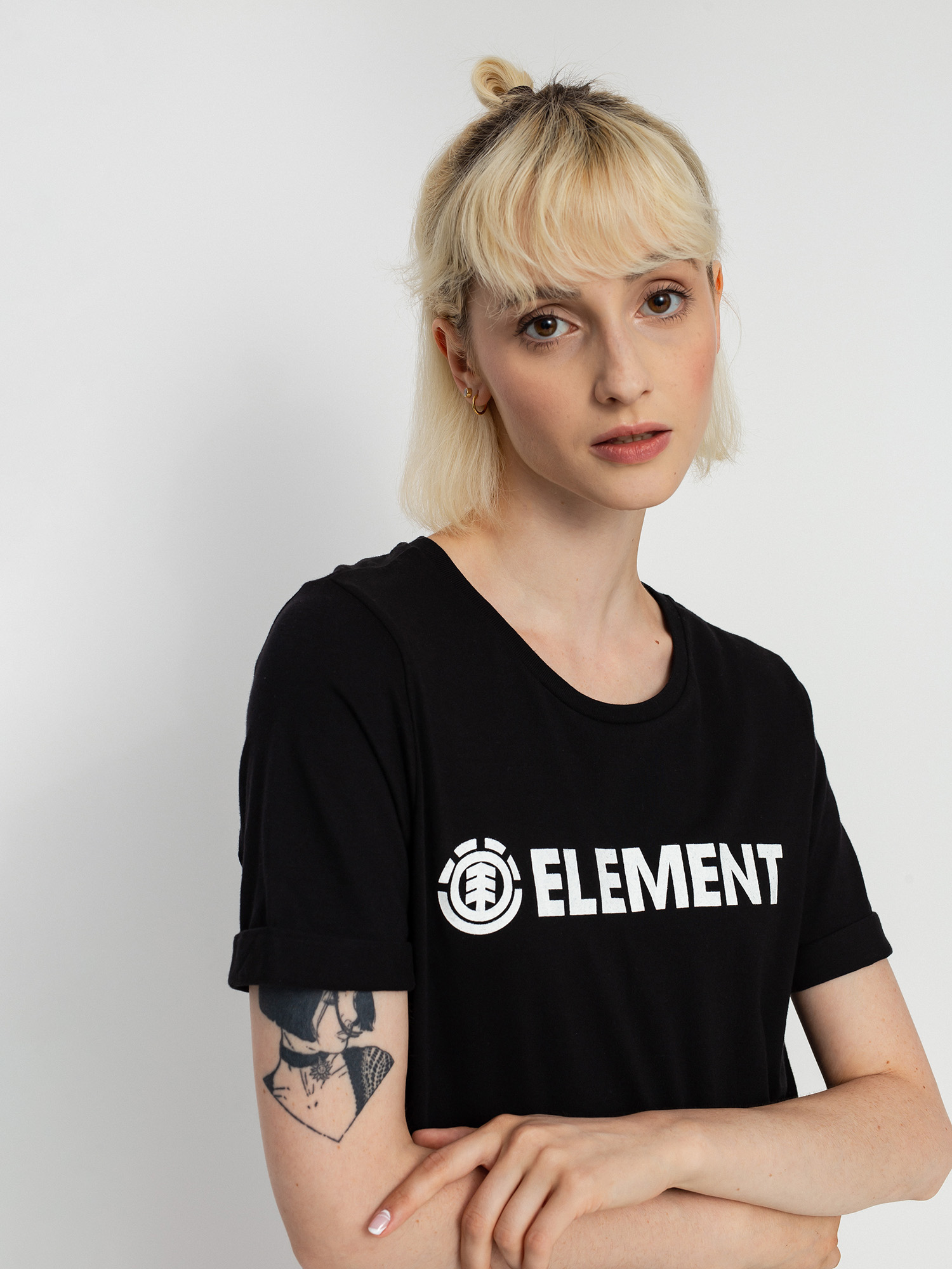 T-shirt Element Element Logo Wmn (black)