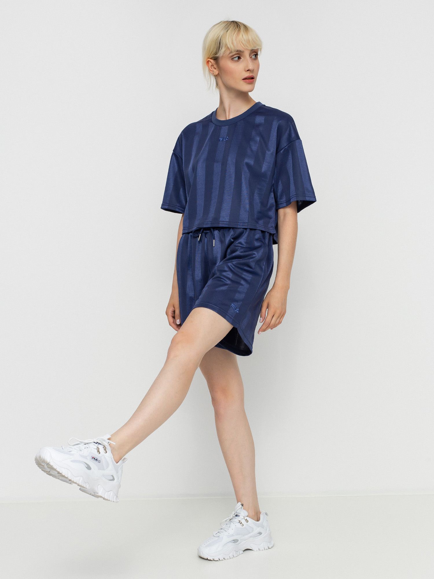 Szorty Fila Fizza High Waist Wmn (crown blue)