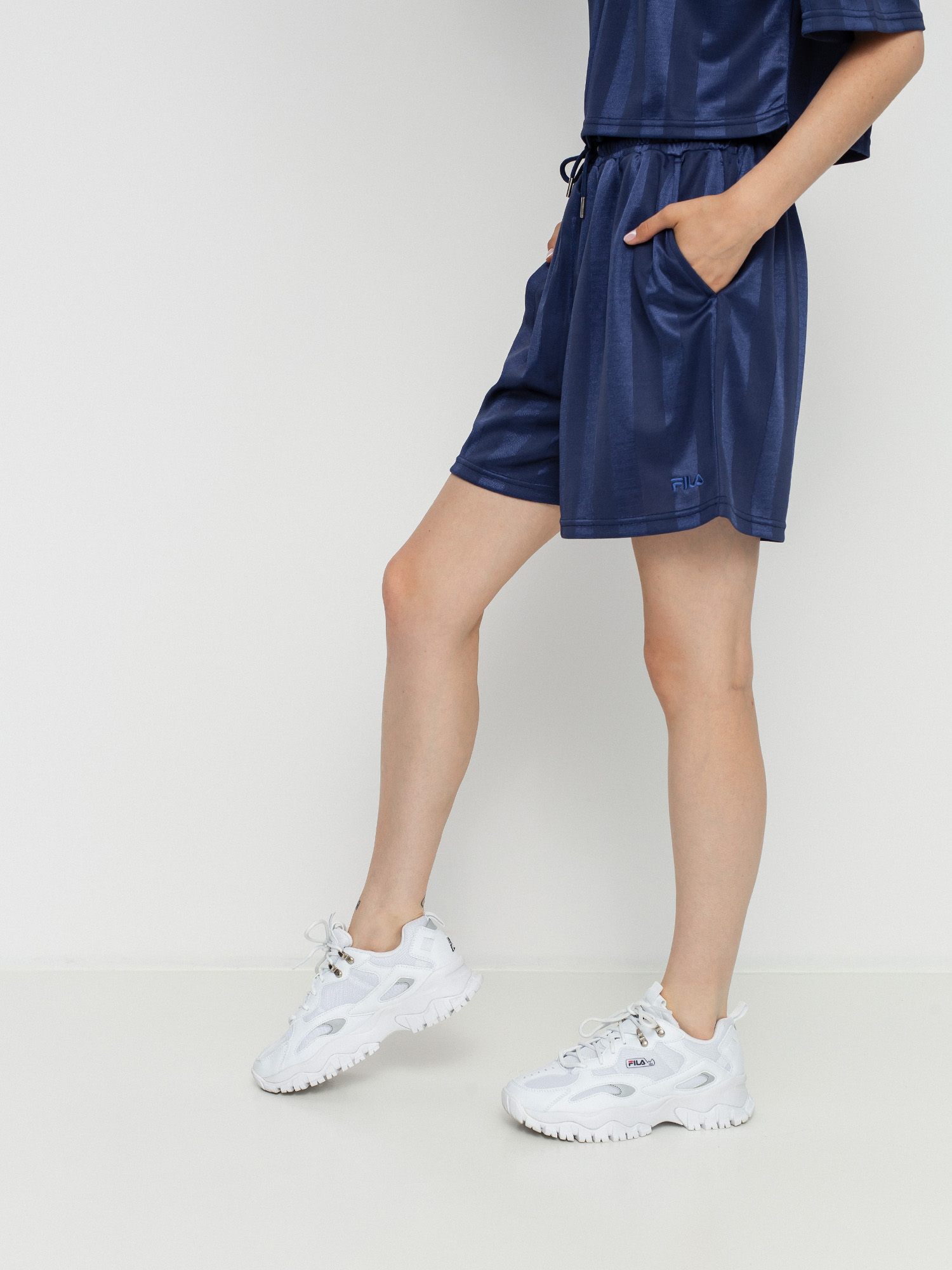 Szorty Fila Fizza High Waist Wmn (crown blue)