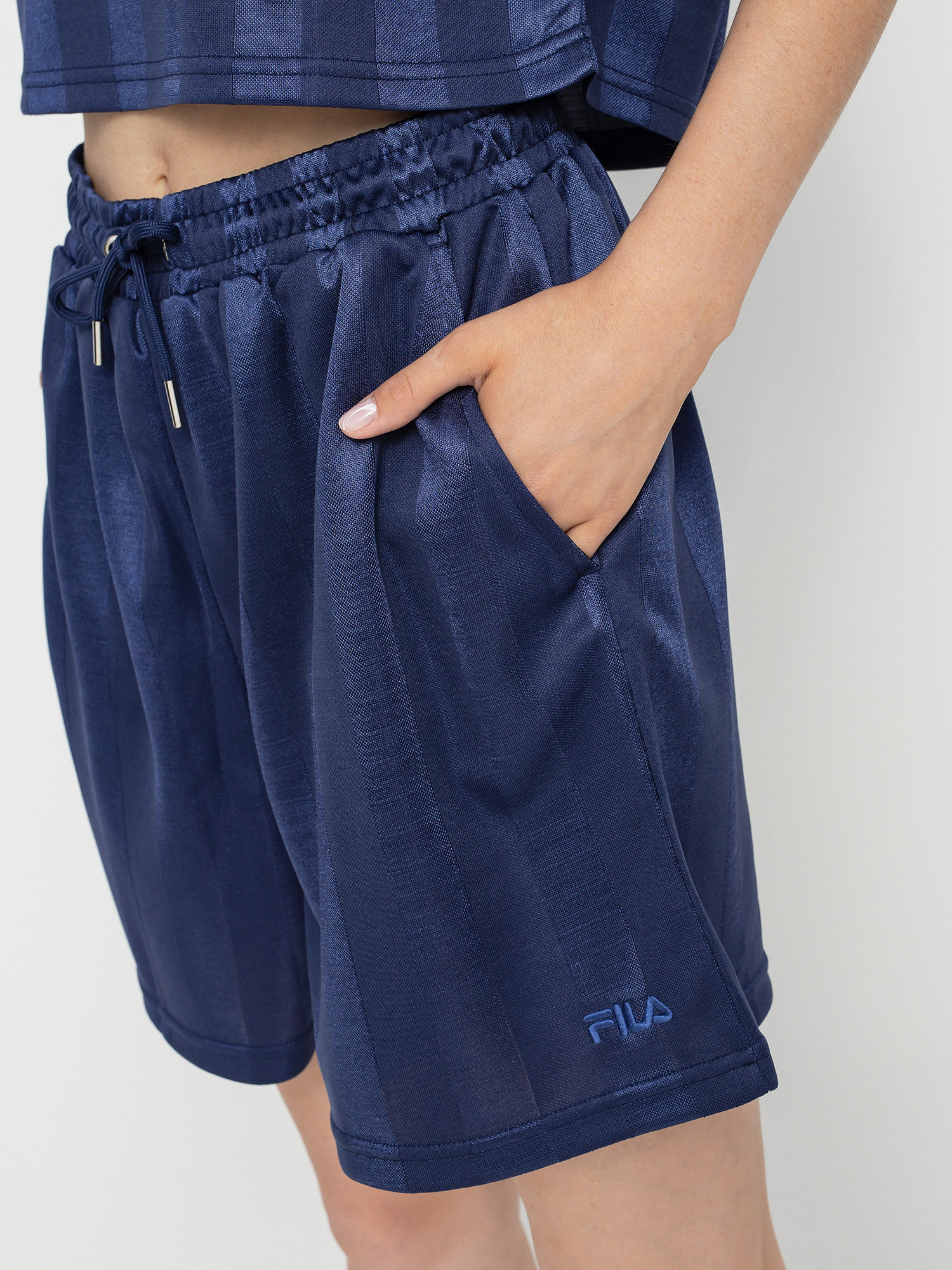 Szorty Fila Fizza High Waist Wmn (crown blue)